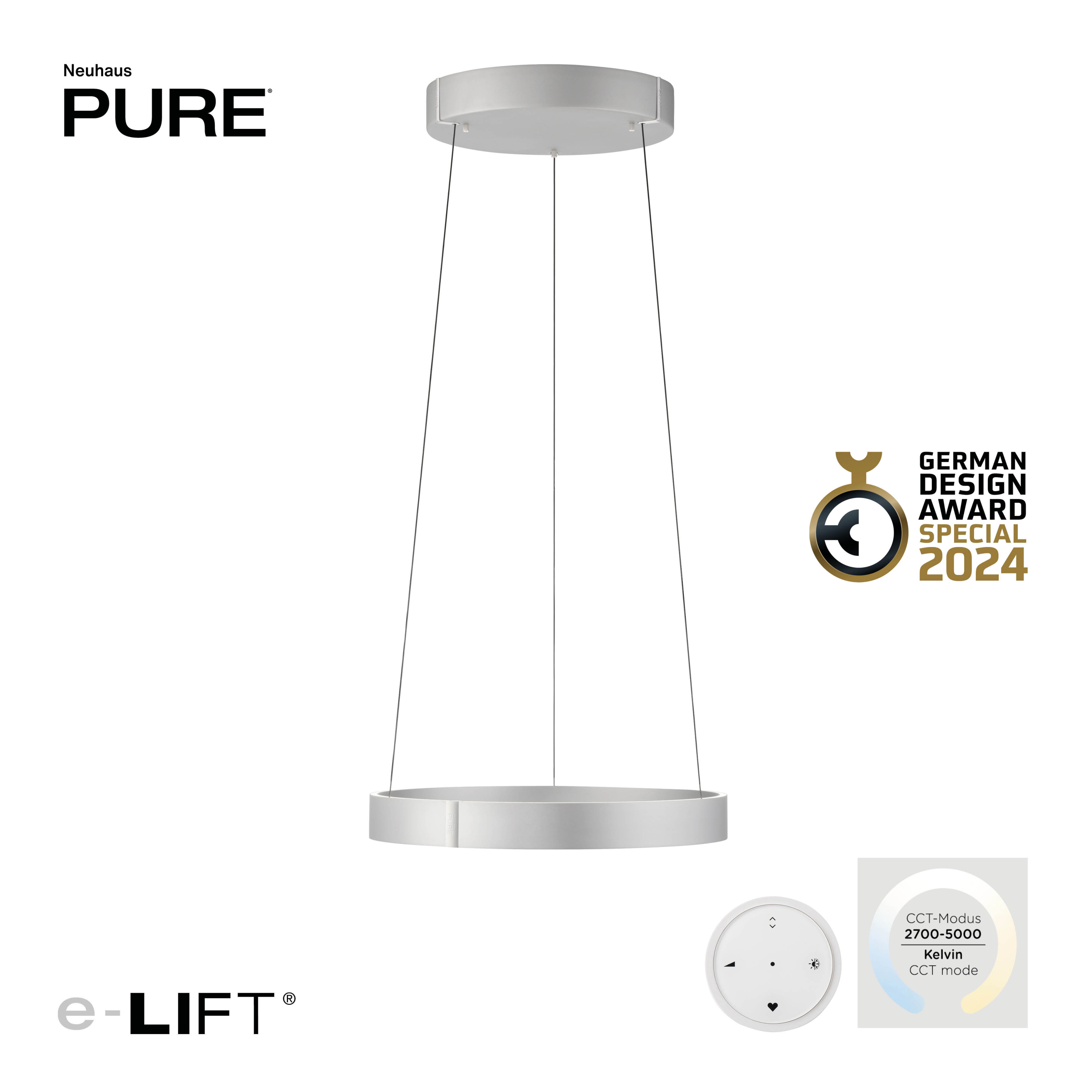 Pendelleuchte PURE E-CLIPSE