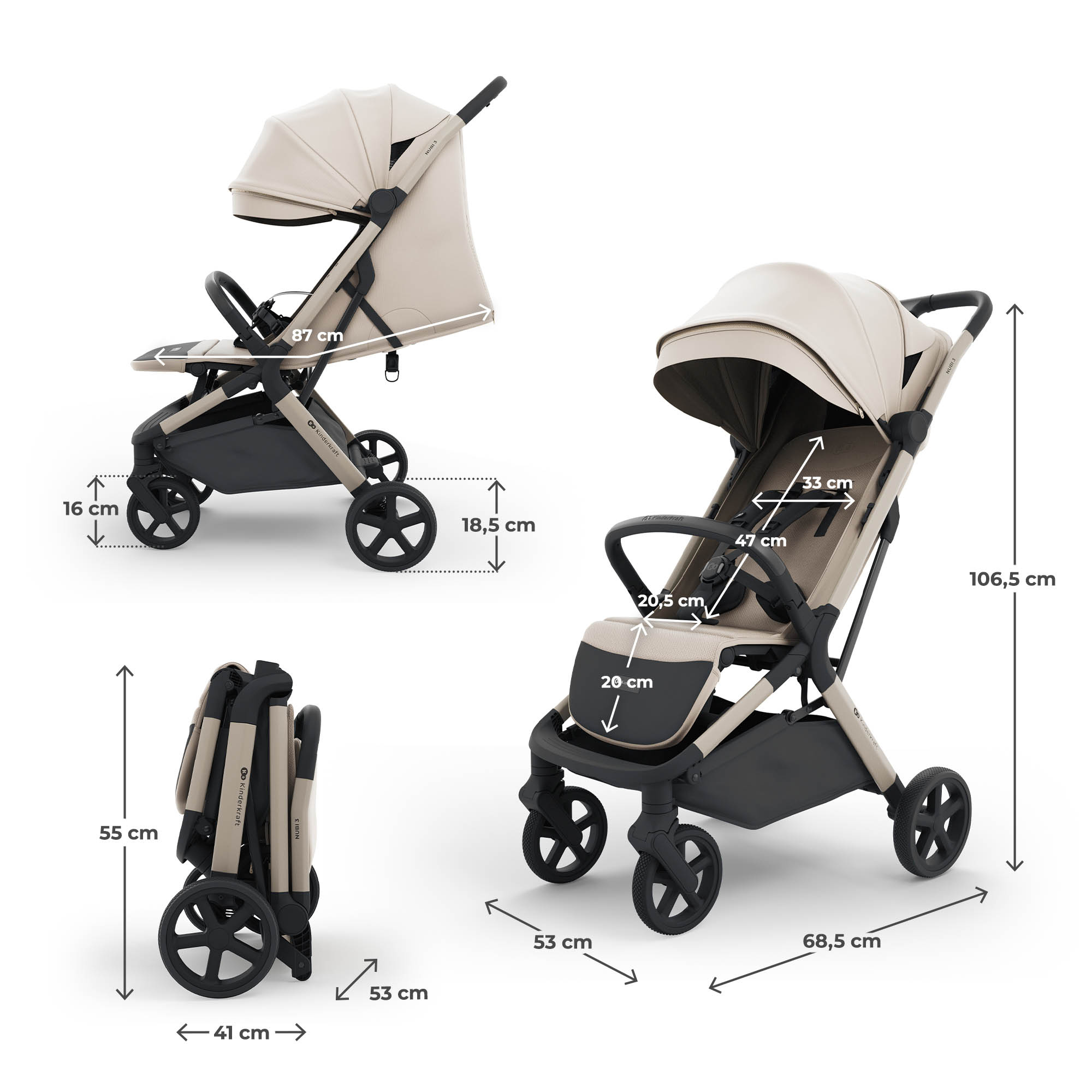 Buggy KINDERKRAFT NUBI 3
