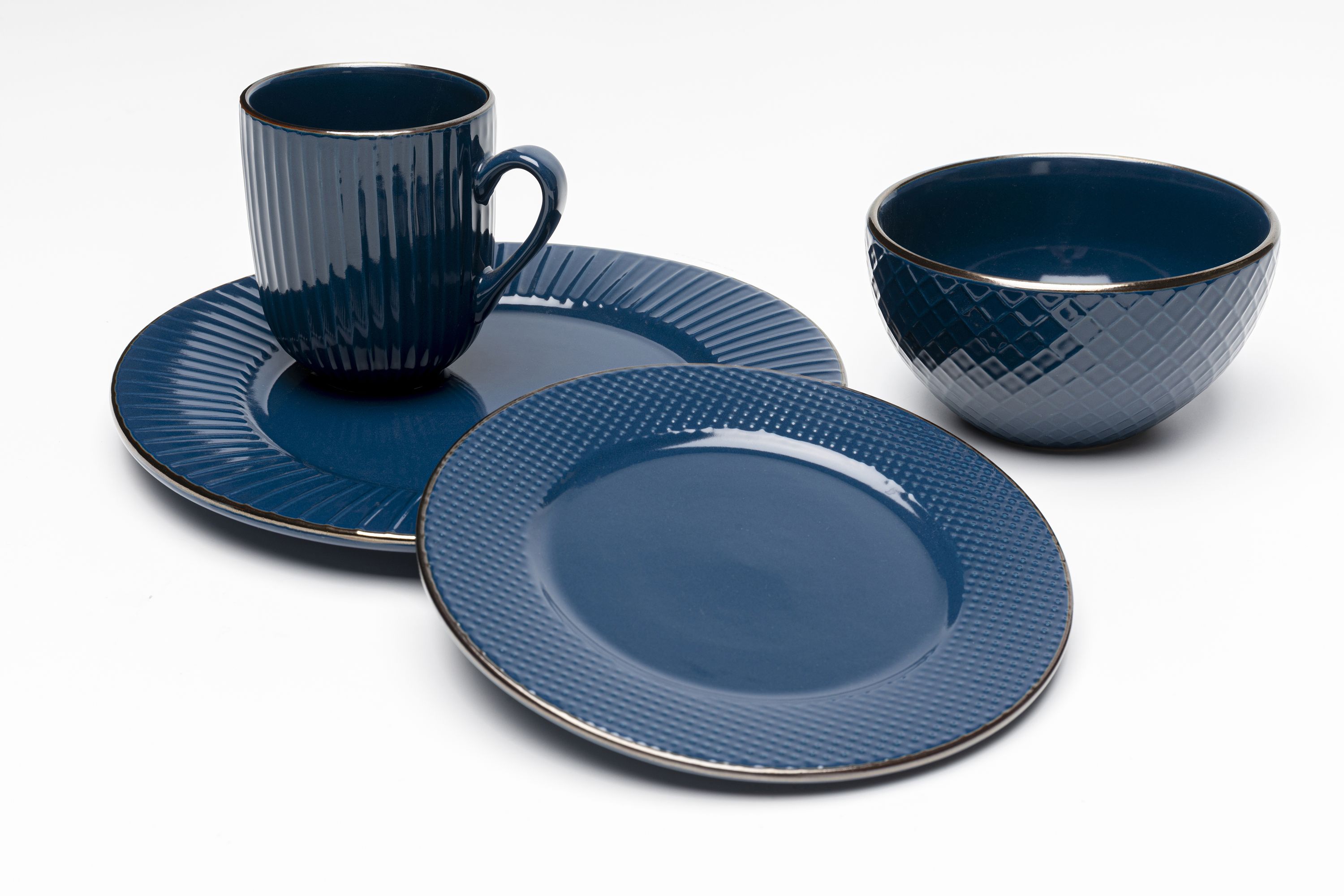 Dessertteller MUSE blau