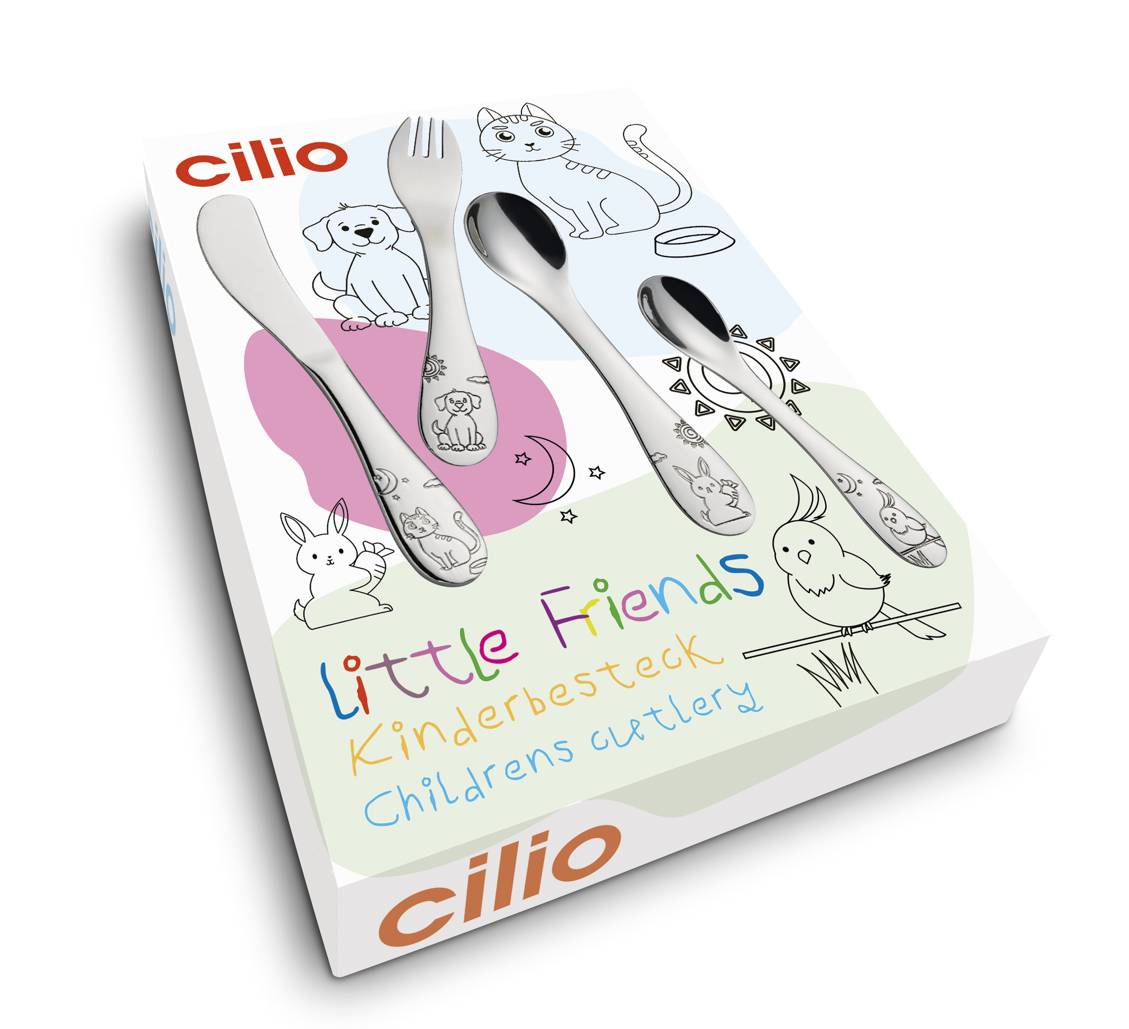Kinderbesteck cilio LITTLE FRIENDS