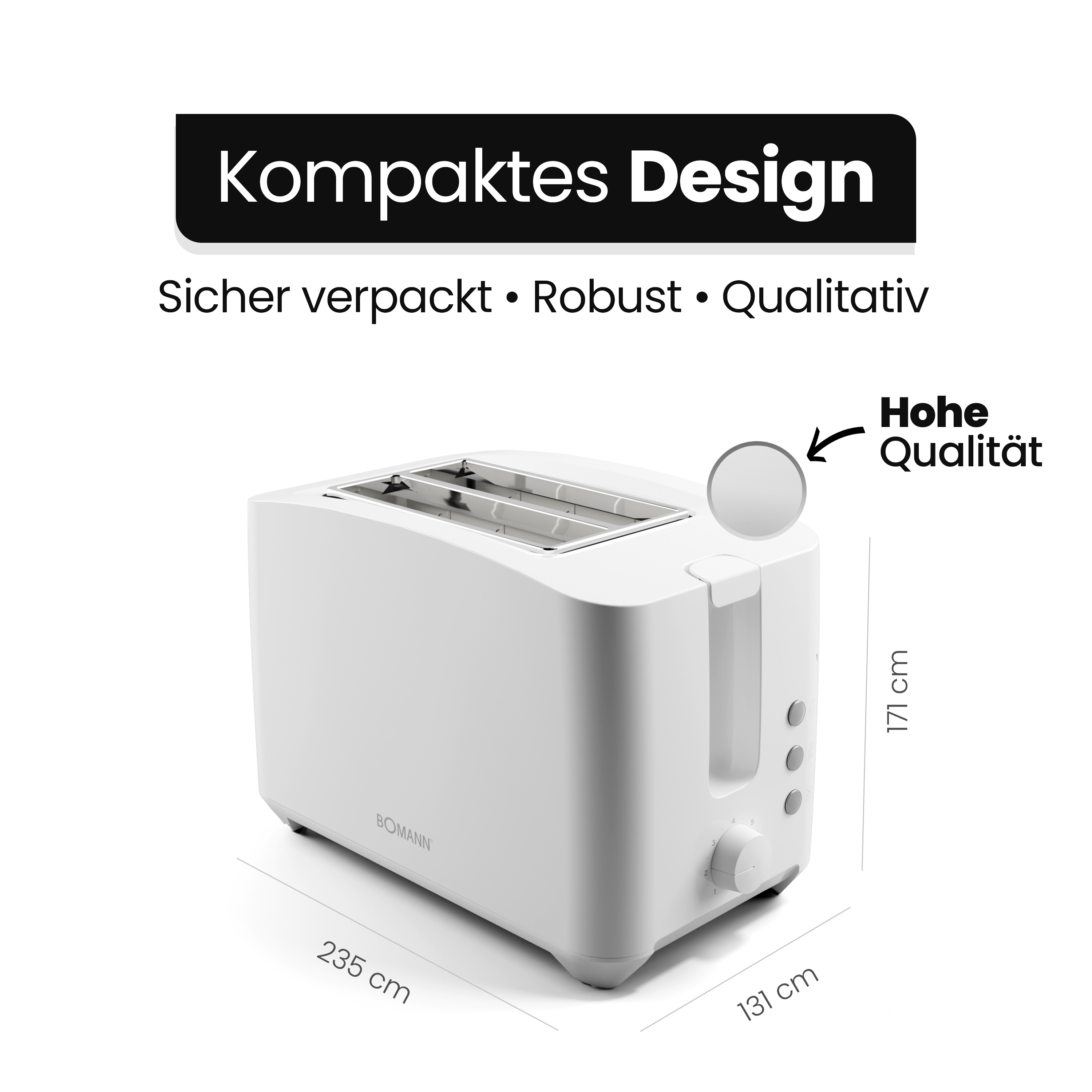 Toaster WHITE