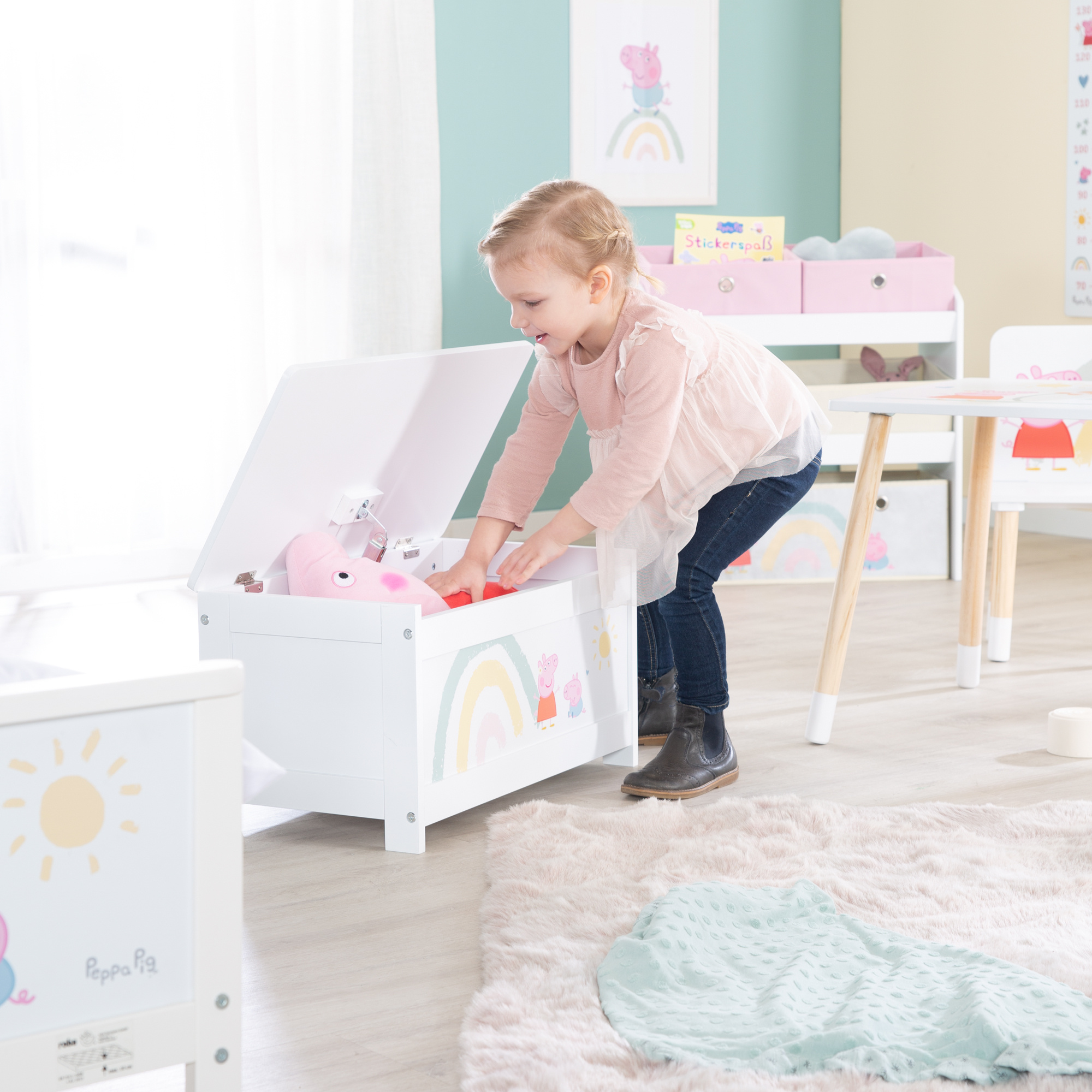 Kindertruhenbank roba PEPPA PIG