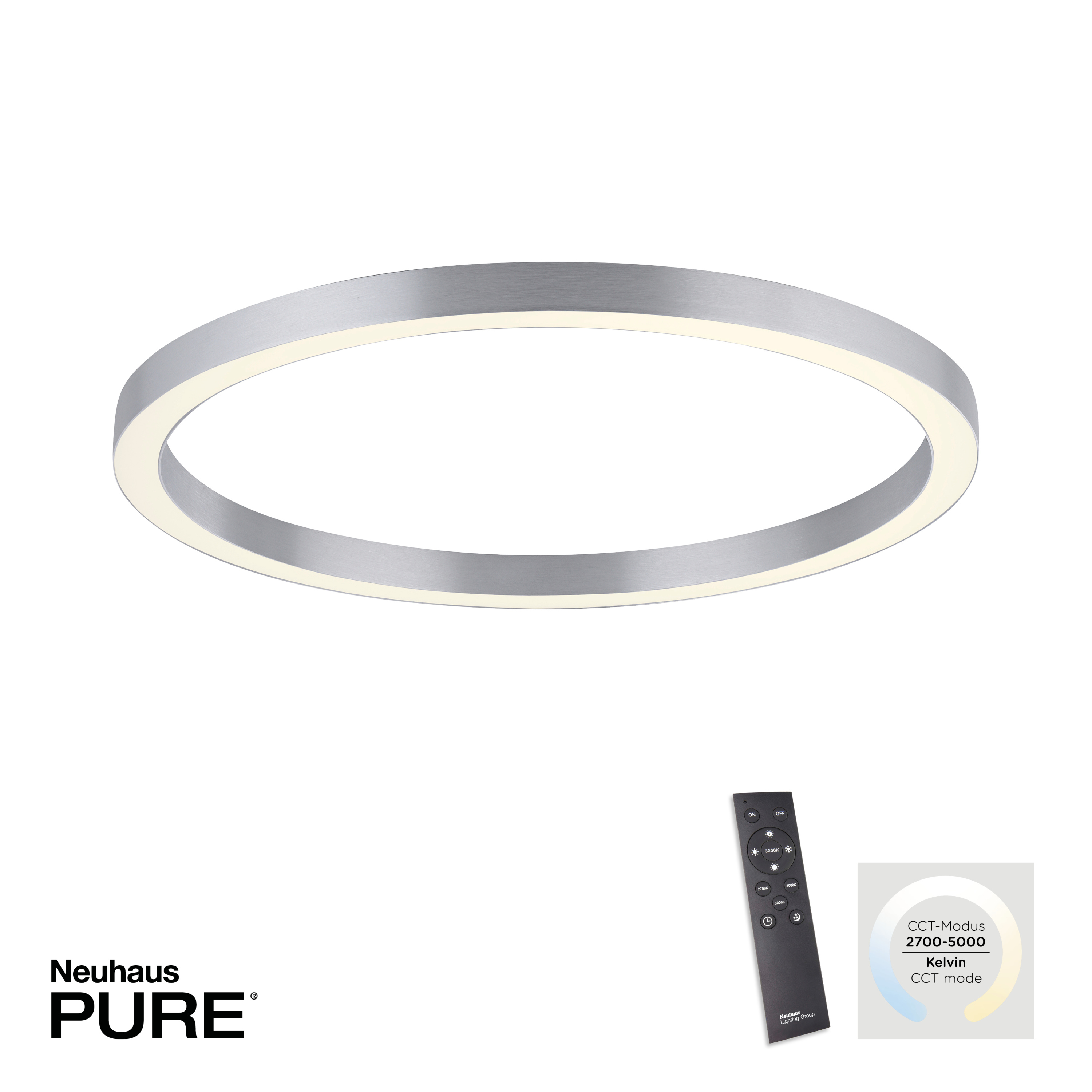 Deckenleuchte PURE LINES ROUND