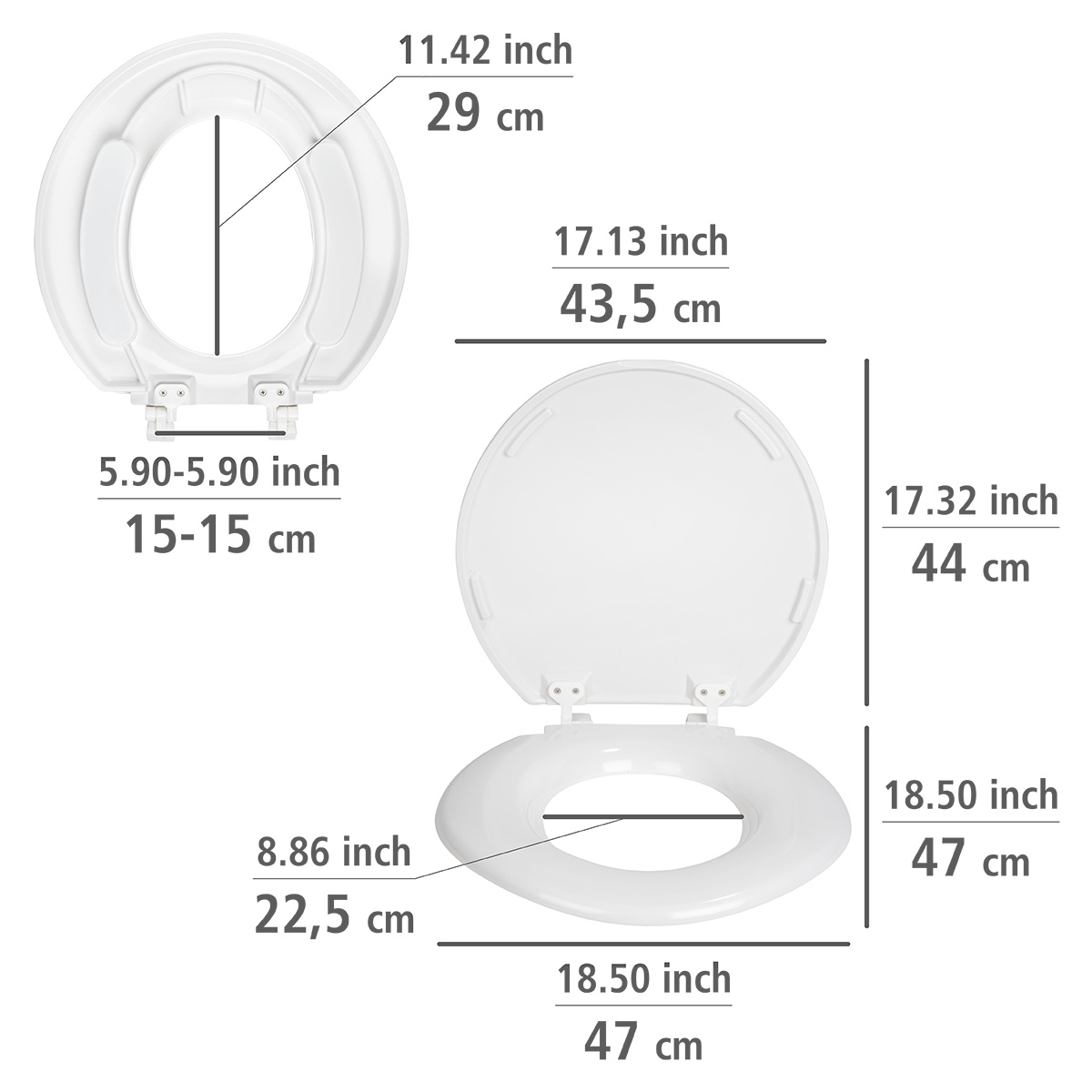 WC-Sitz XXL TORINO