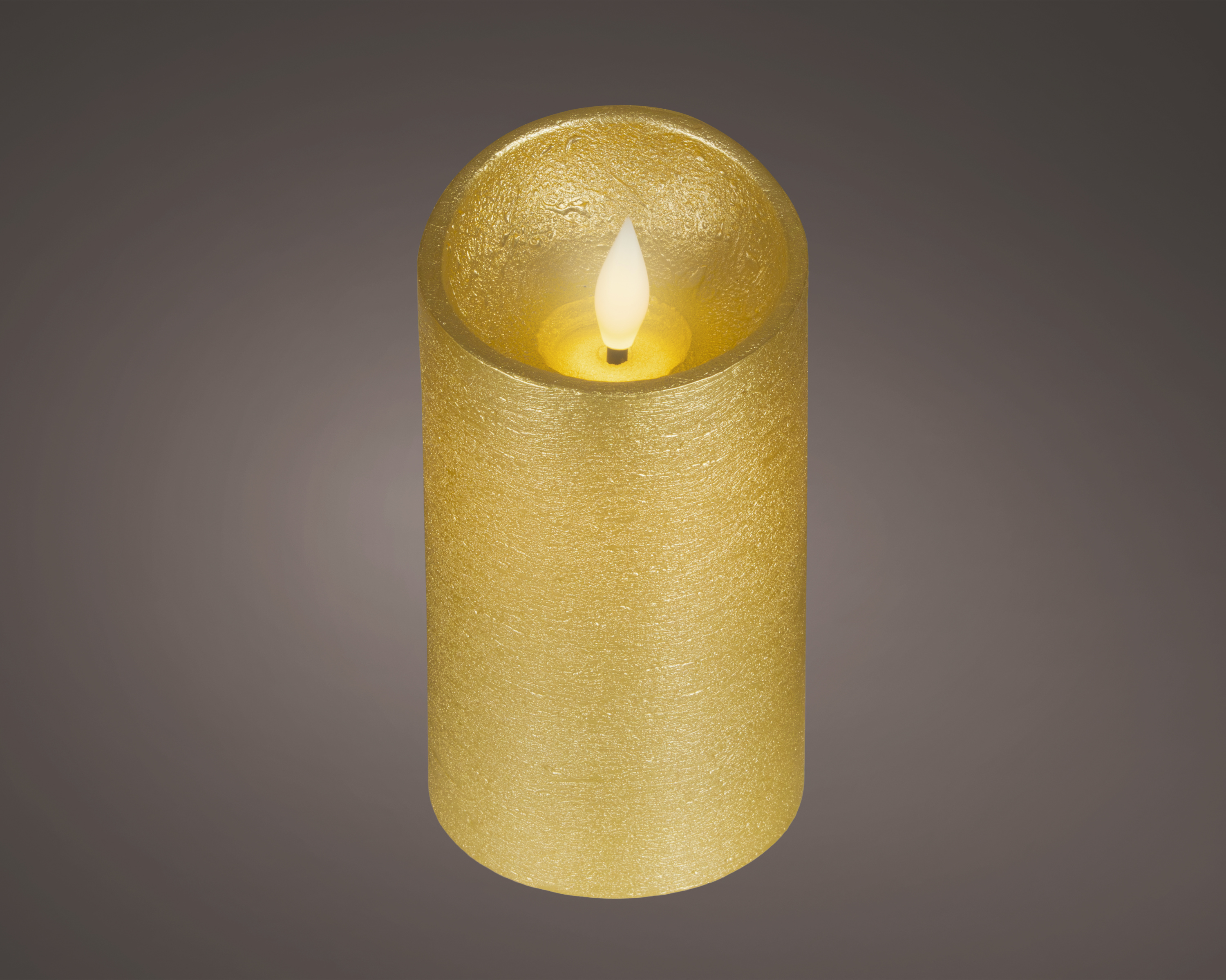Kerze LED OSLO gold