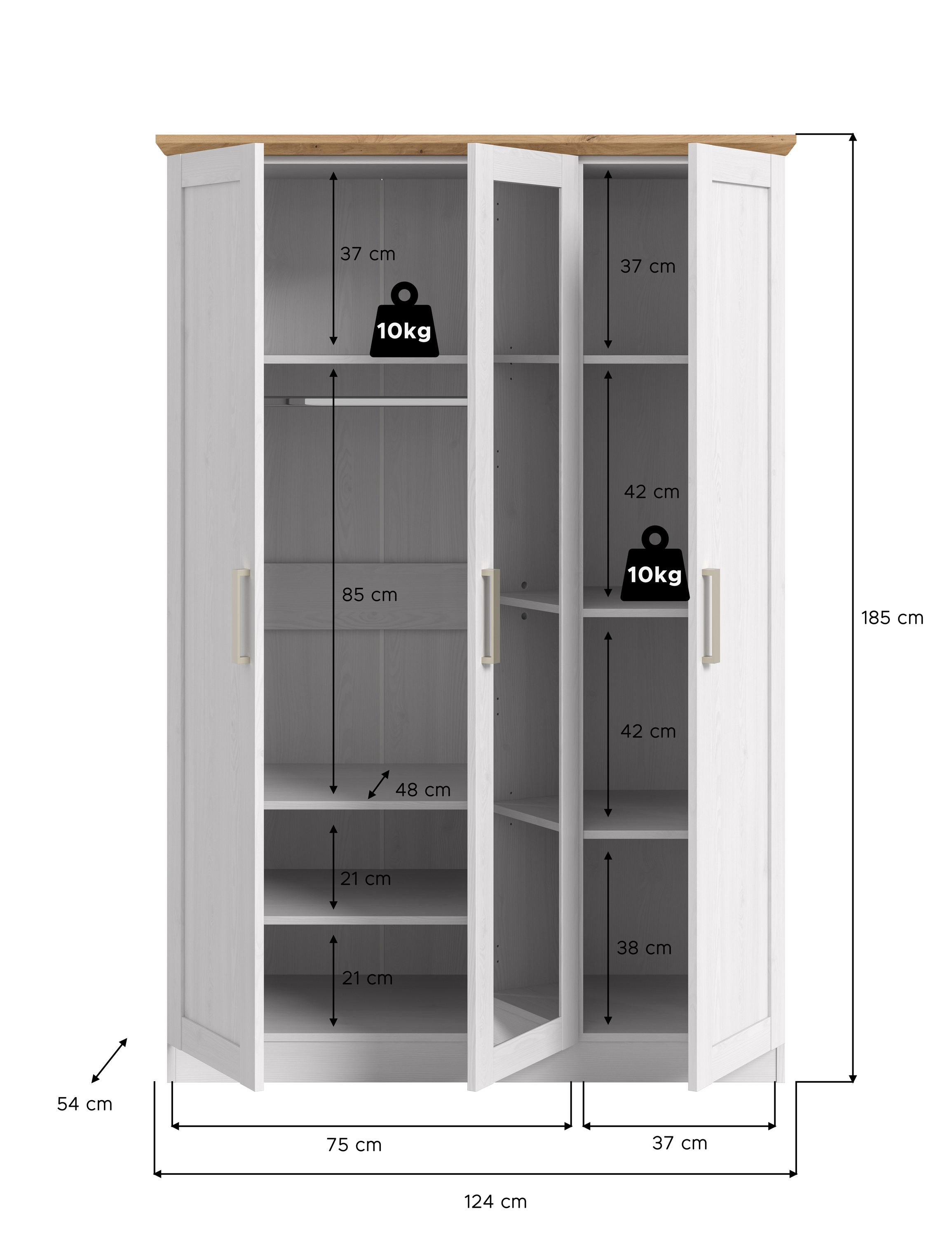 Kleiderschrank FLORENZ