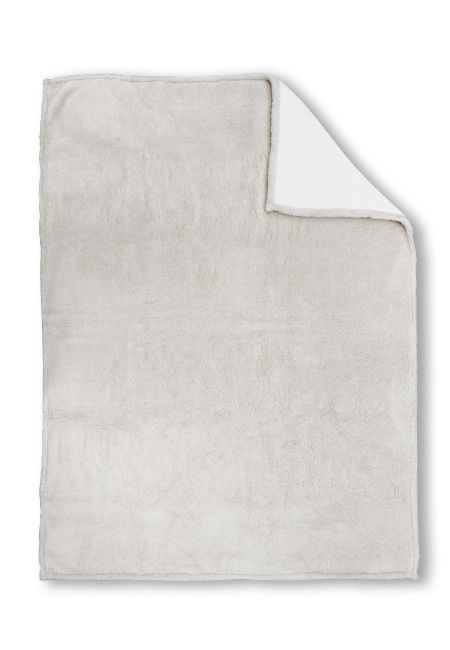 Decke SHERPA offwhite