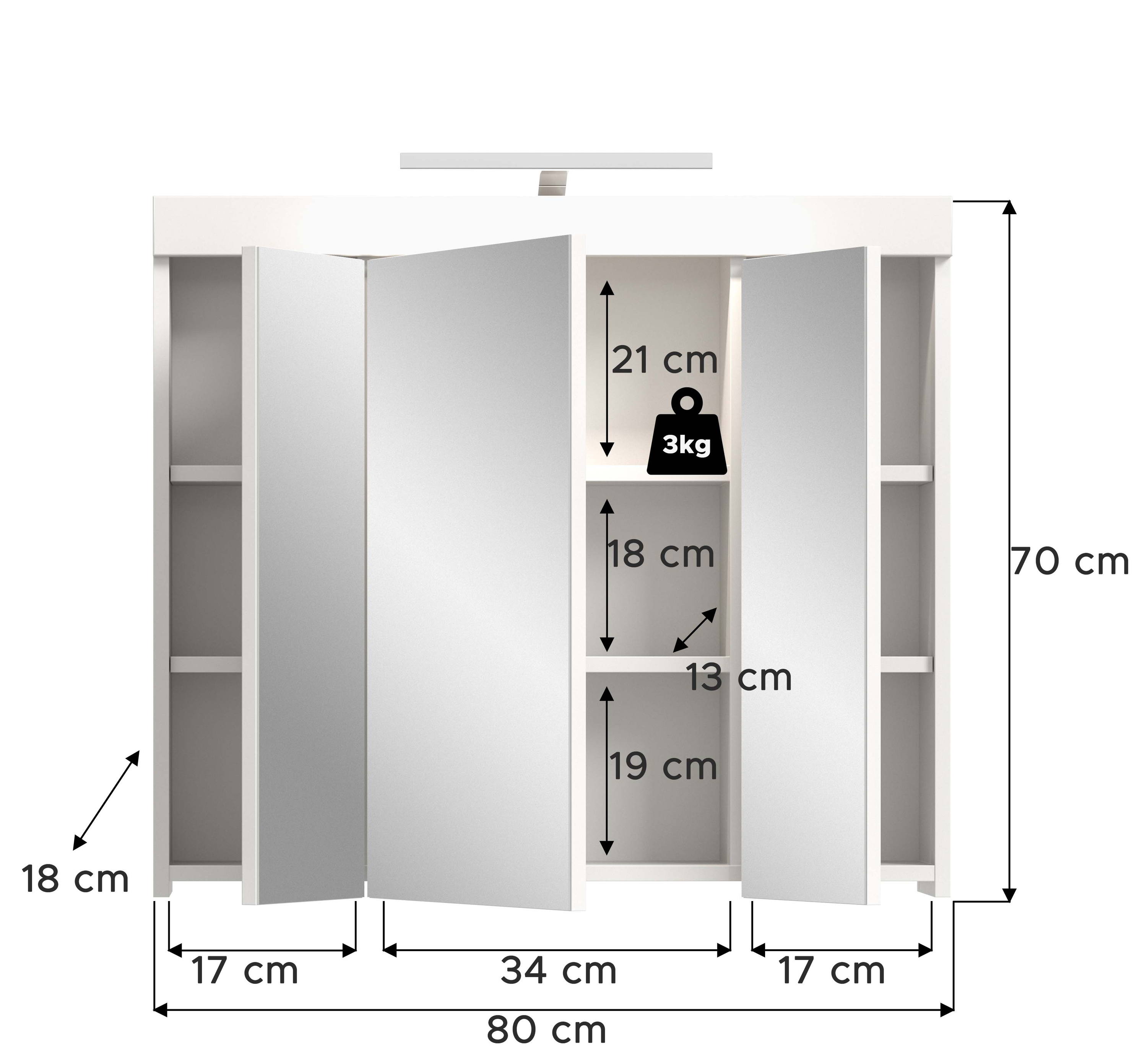 Spiegelschrank VIANA