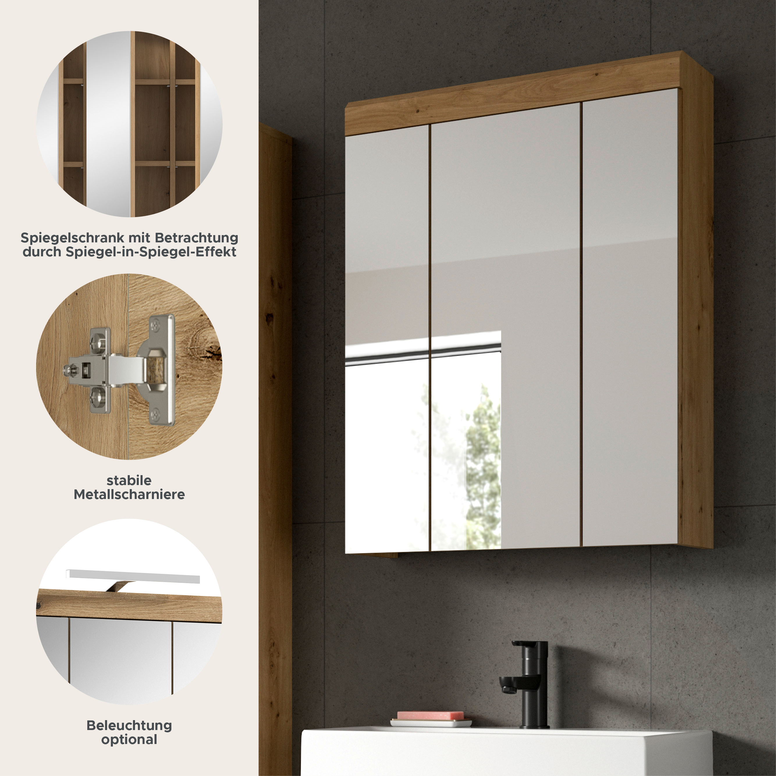 Spiegelschrank SCOUT