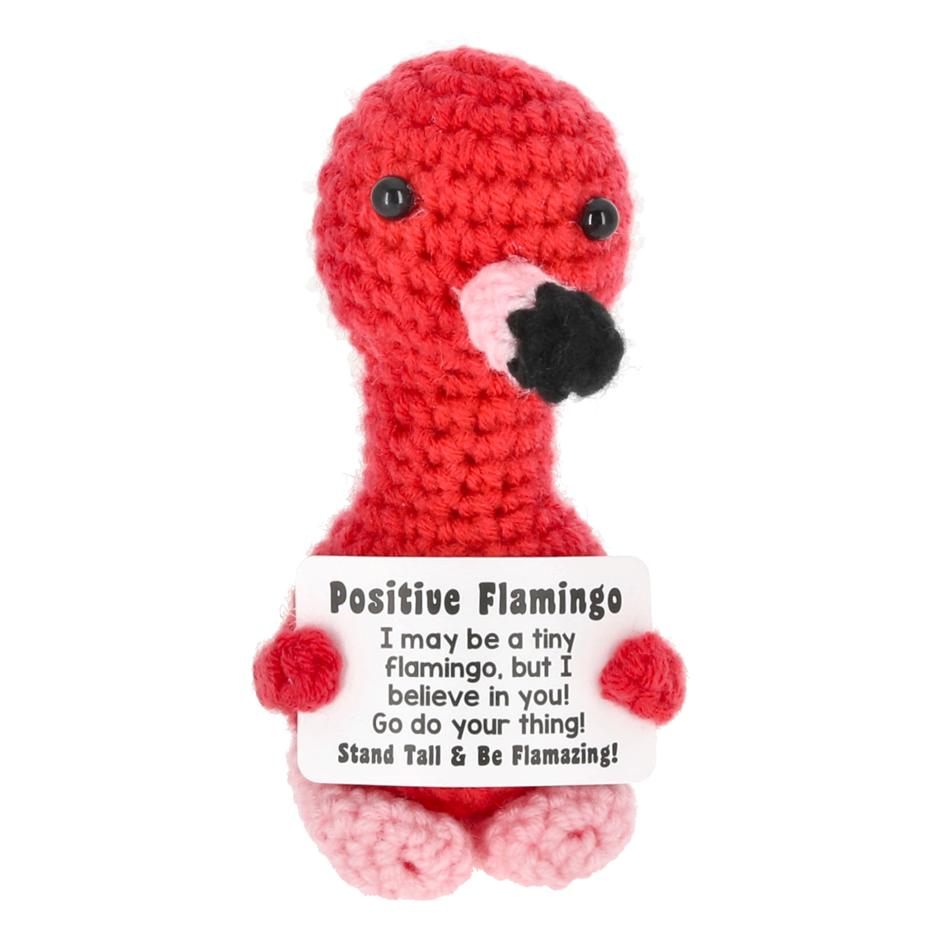 Häkelflamingo POSITIVE FLAMING