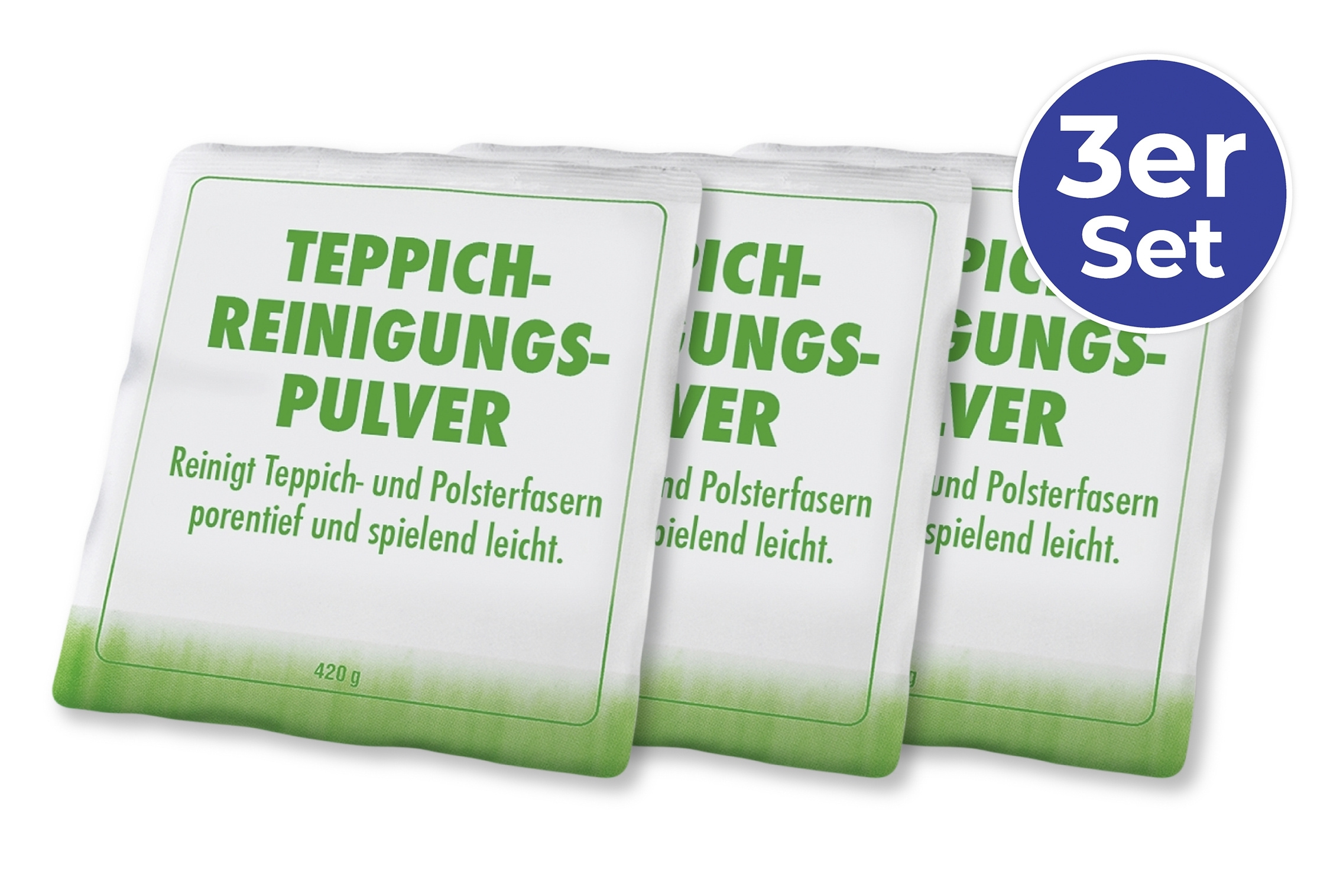 Teppich-Reiniger 3er Set