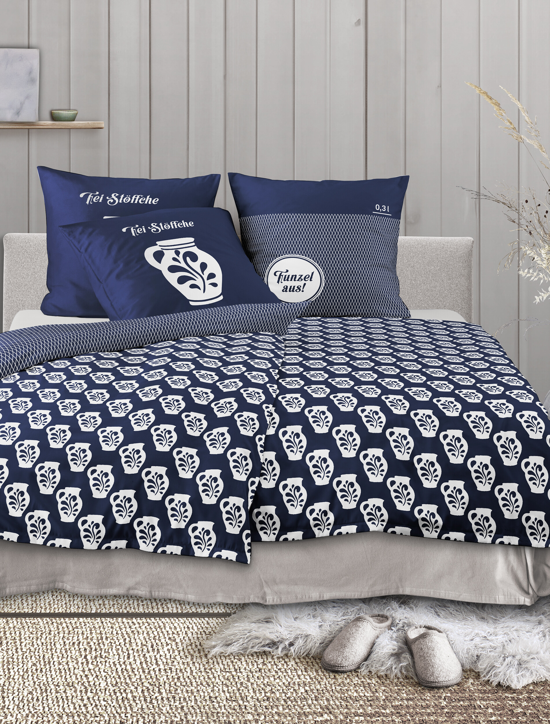 Bettwäsche WAVE Satin
