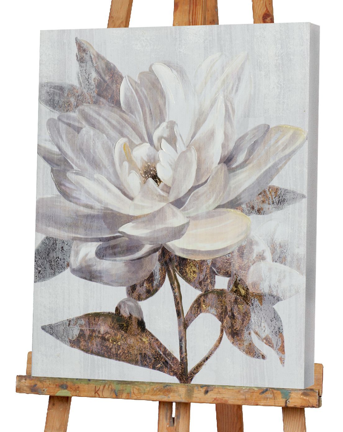 Keilrahmenbild LOTUS BLUME