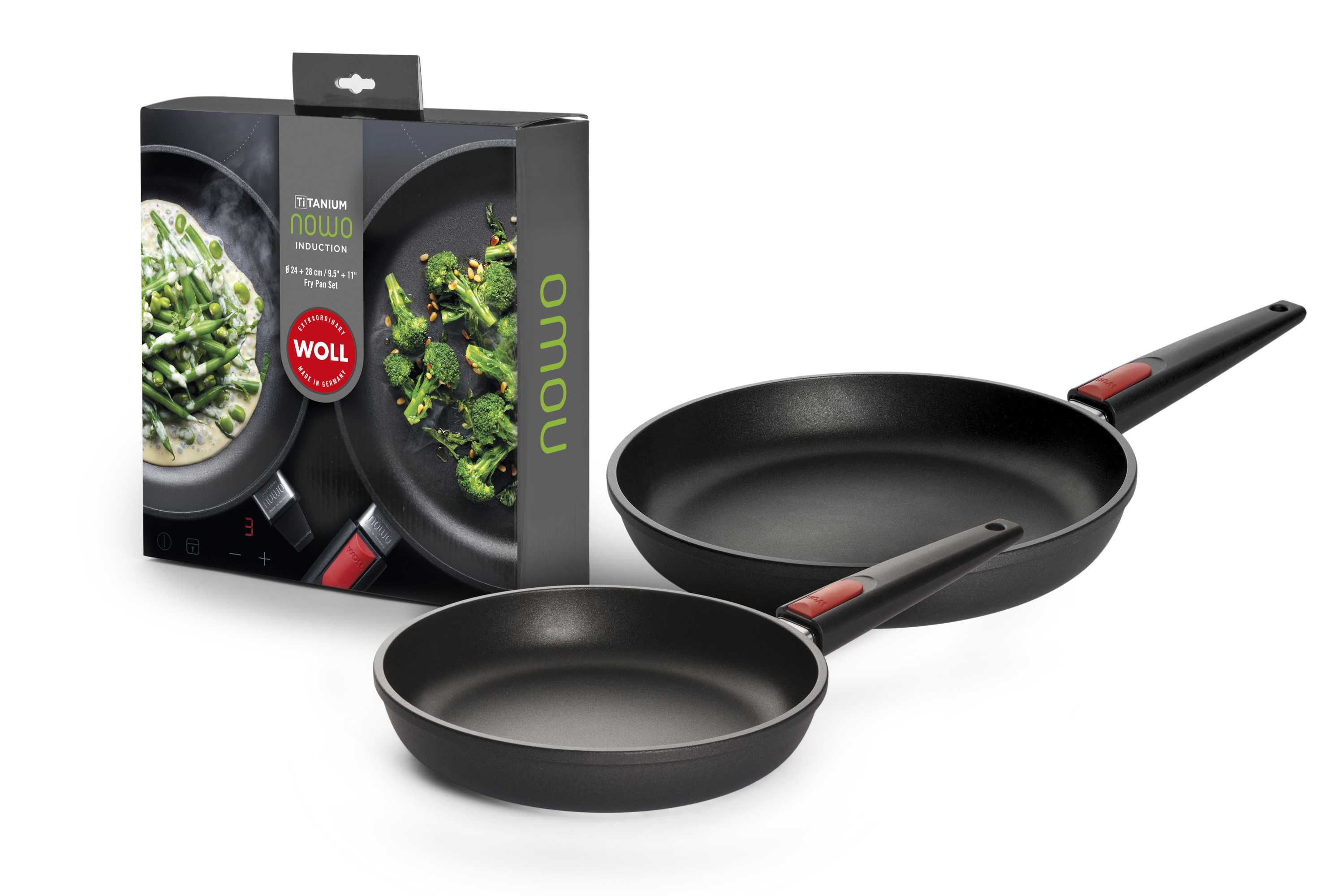 Bratpfannen-Set WOLL NOWO TITANIUM