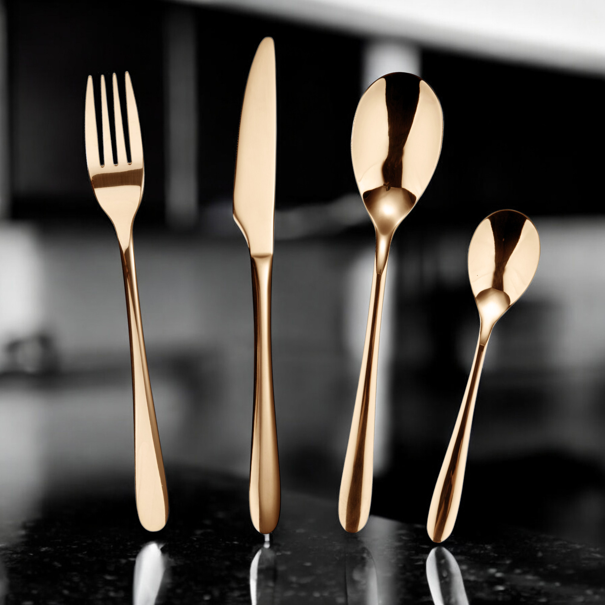 Besteck-Set PRAGA kupfer