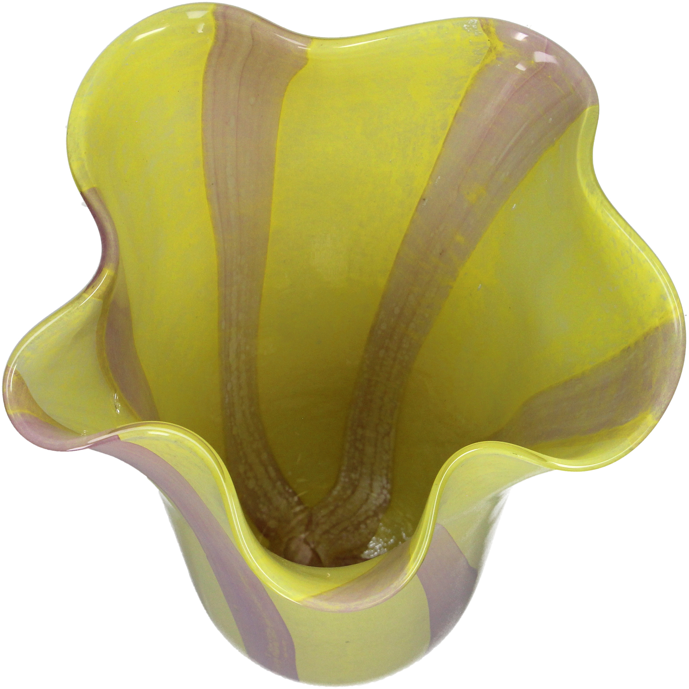 Vase HAYLEY gelb