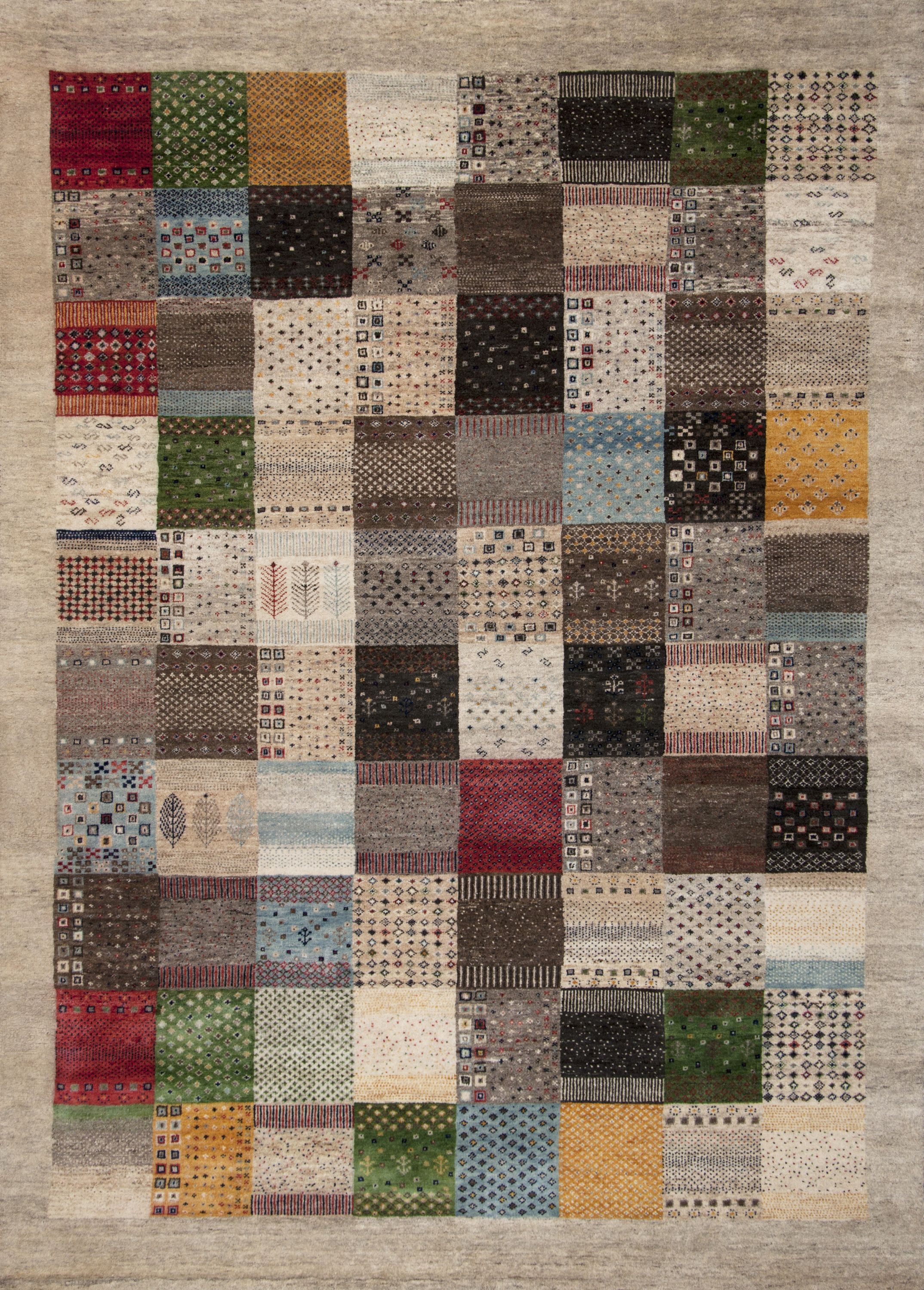 Teppich Fars Super grey beige
