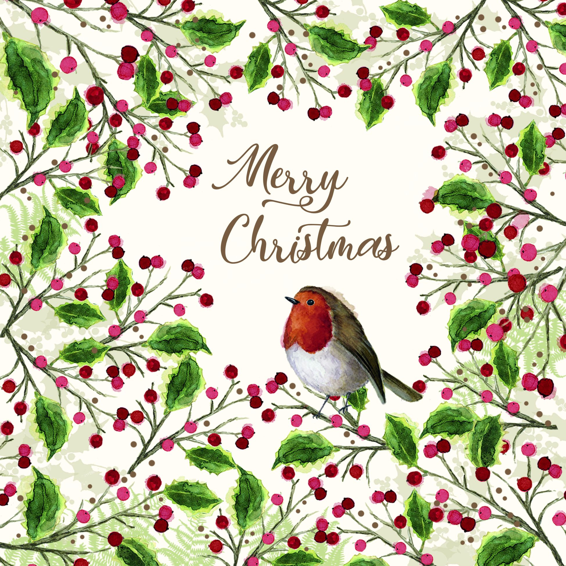 Servietten Merry Bird