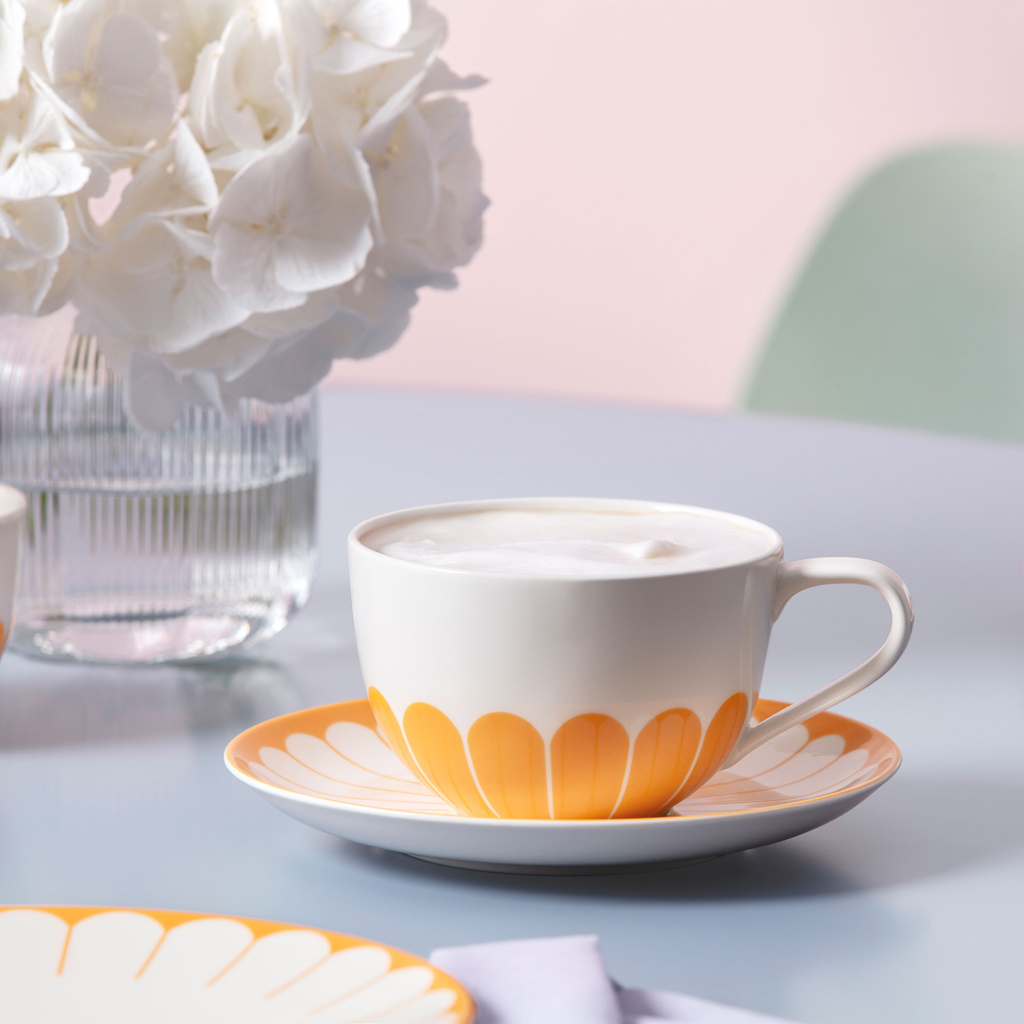 Milchkaffee-Tasse FLEUR