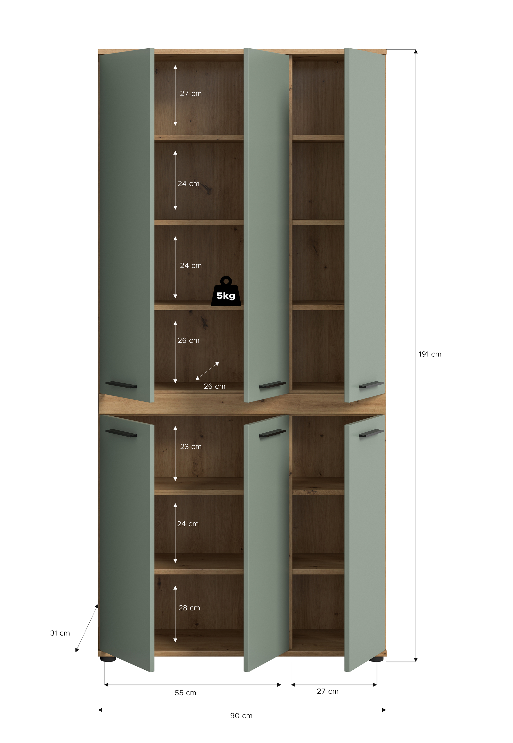 Hochschrank BLAKE