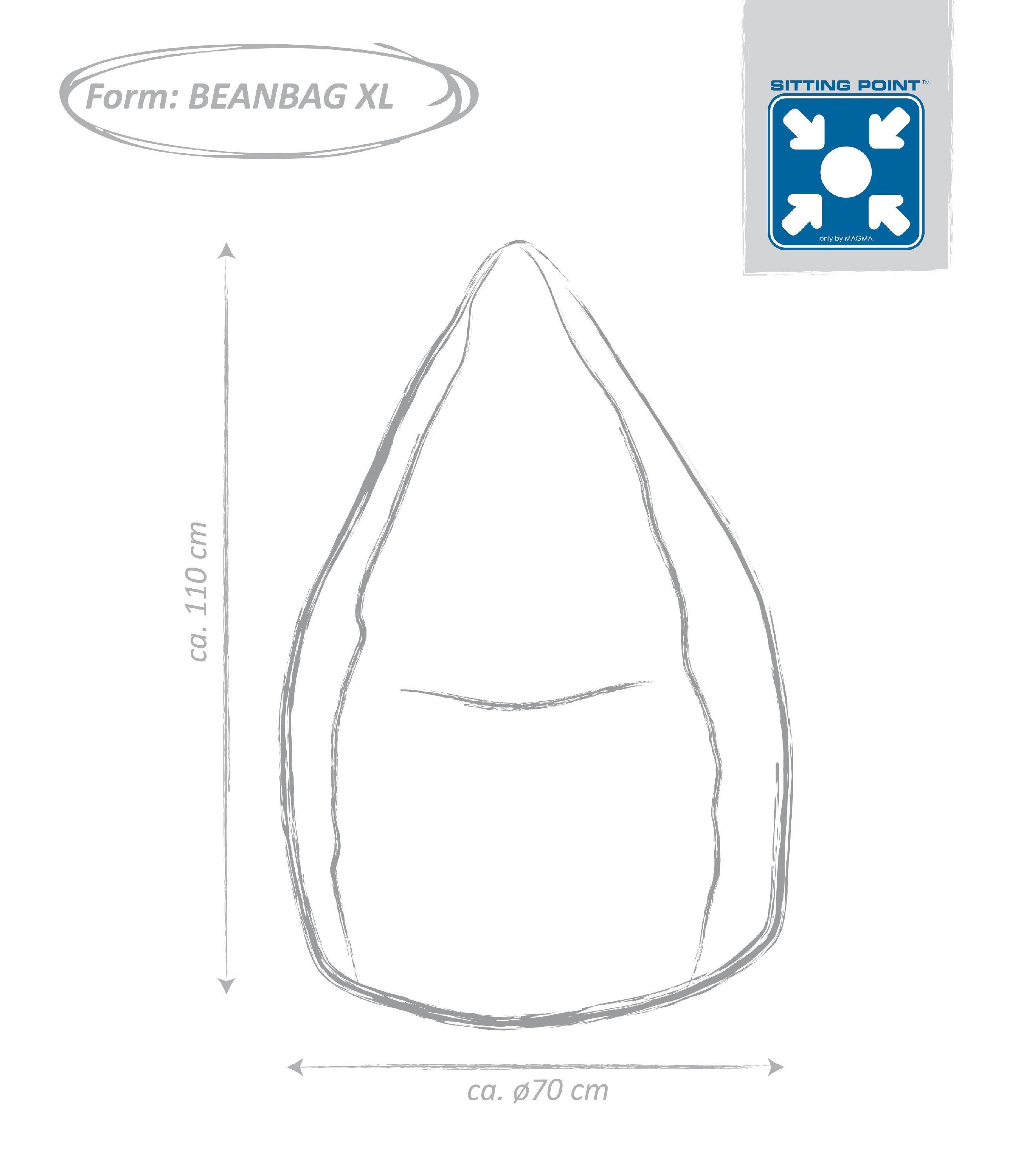 Sitzsack MALIBU XL