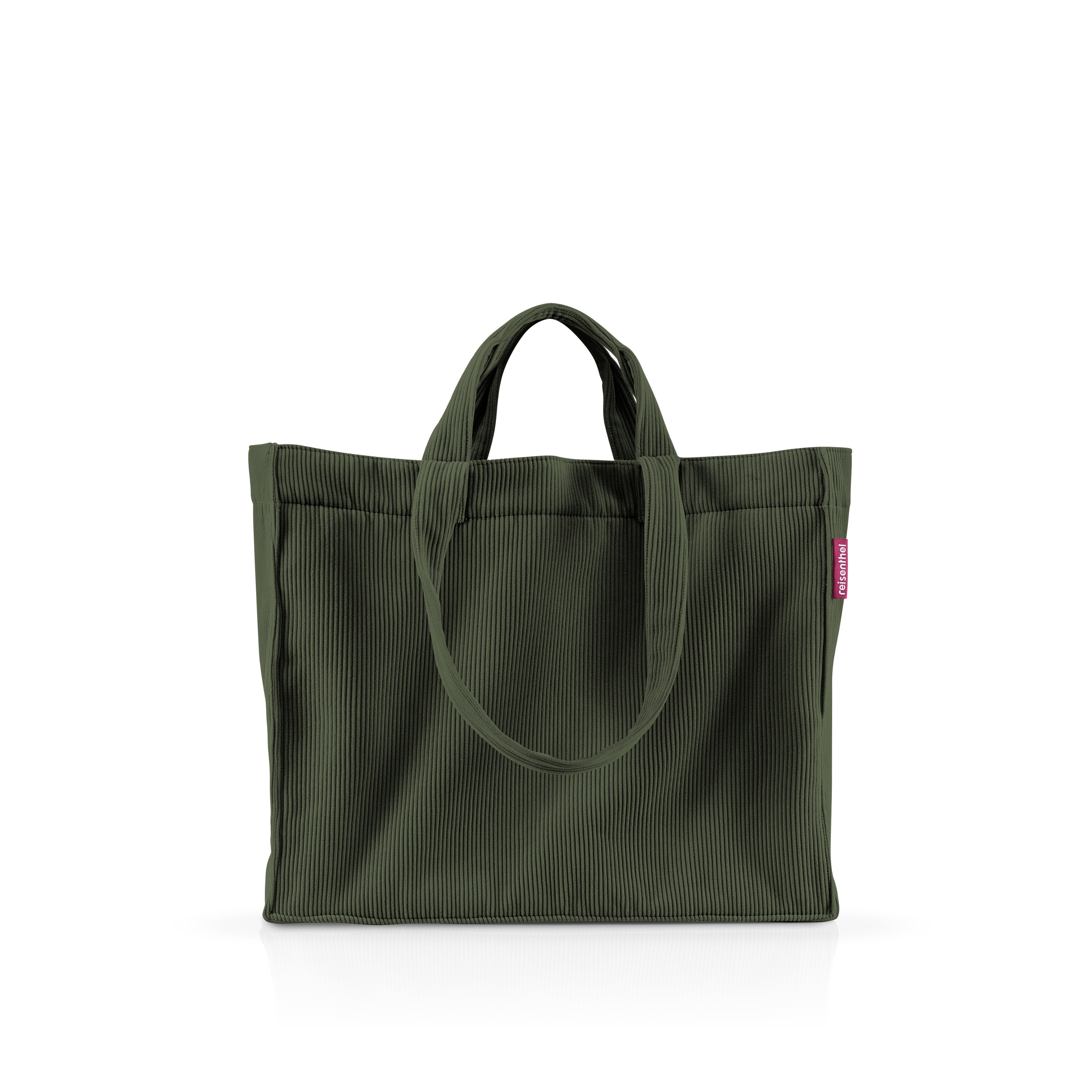 softshopper reisenthel - cord dark matcha