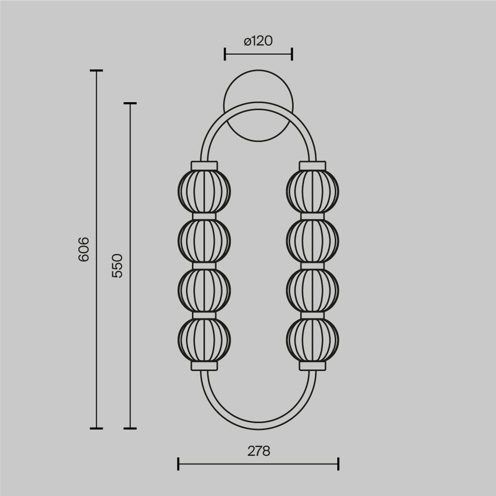 Wandleuchte AMULET