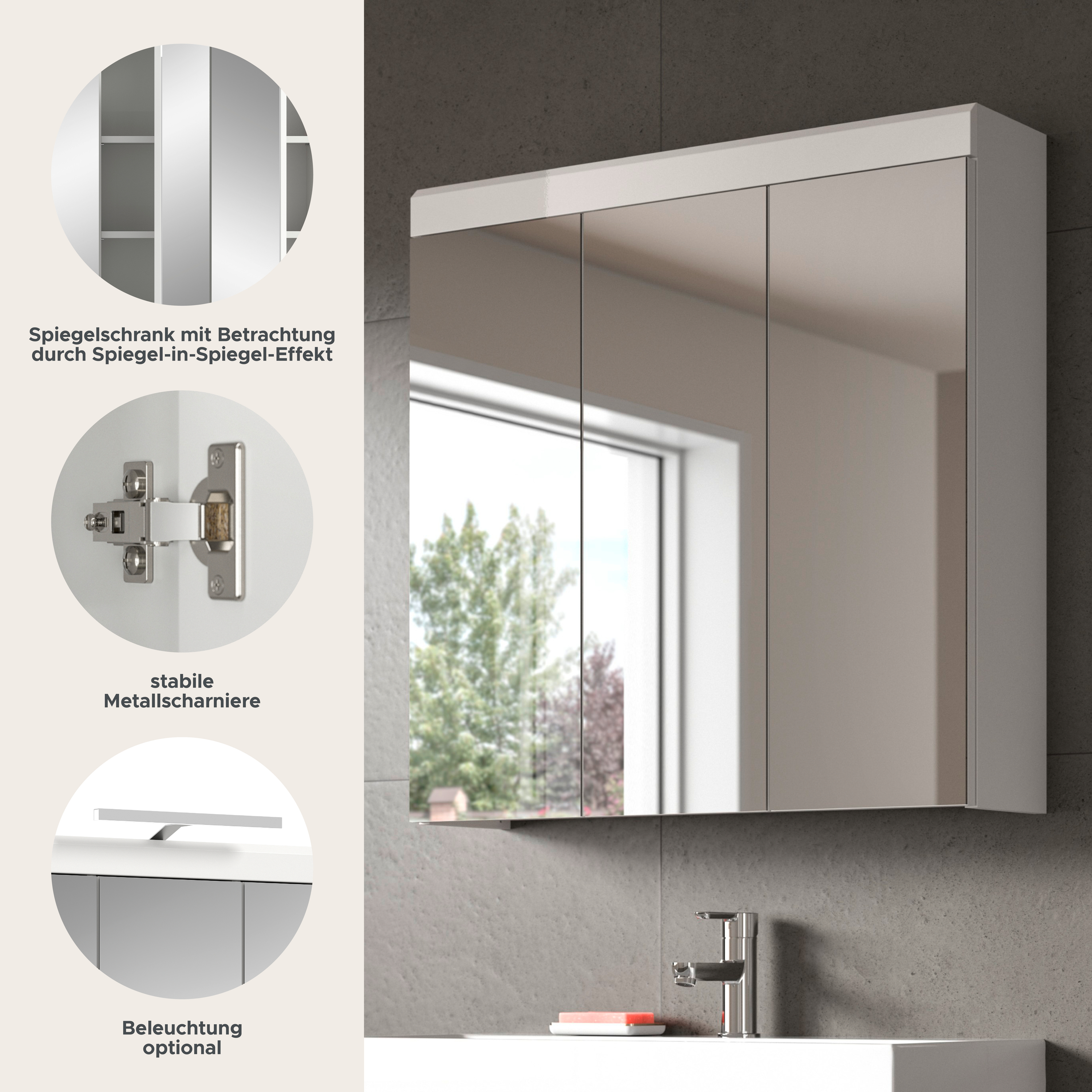Spiegelschrank SCOUT