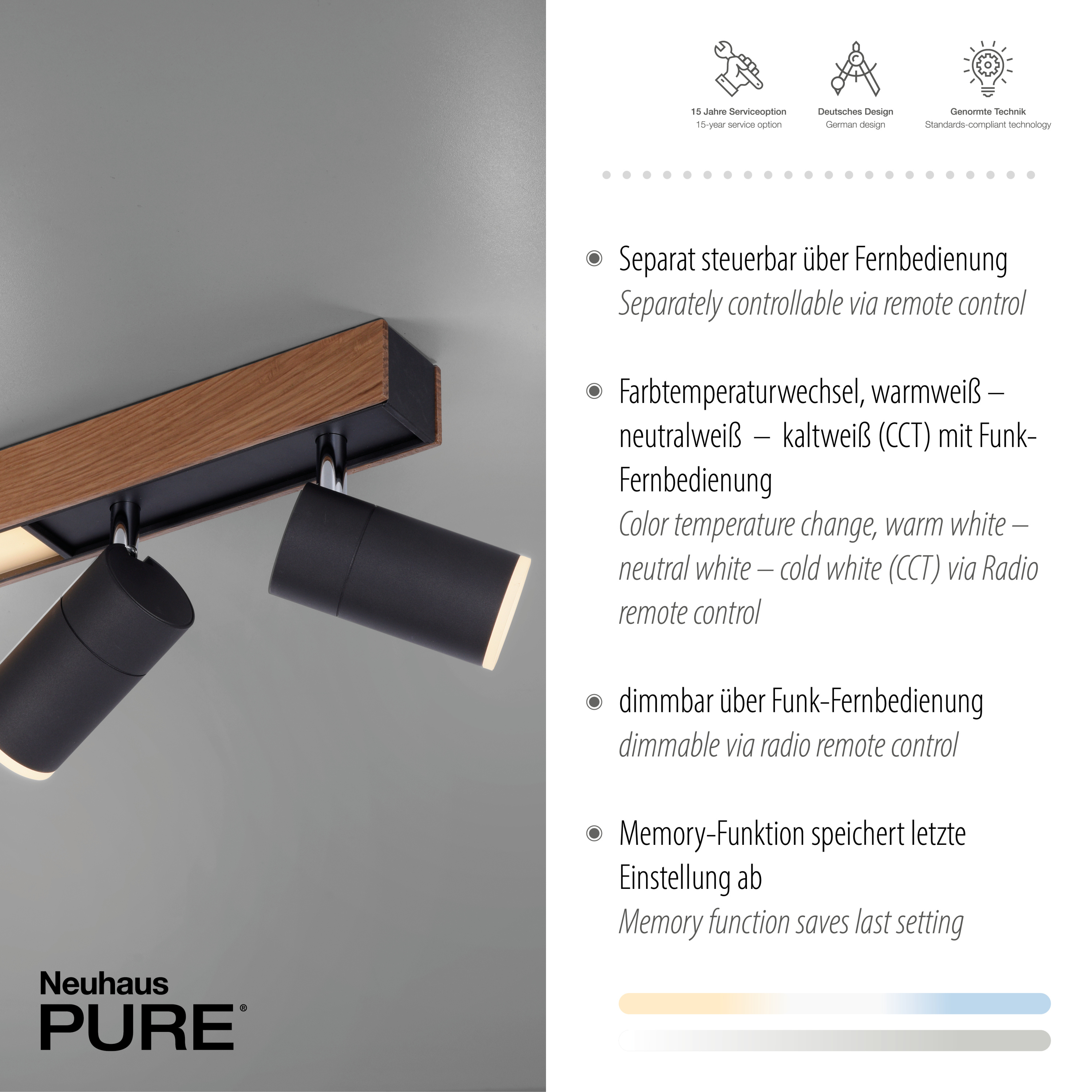 Deckenleuchte PURE LINES SPOT