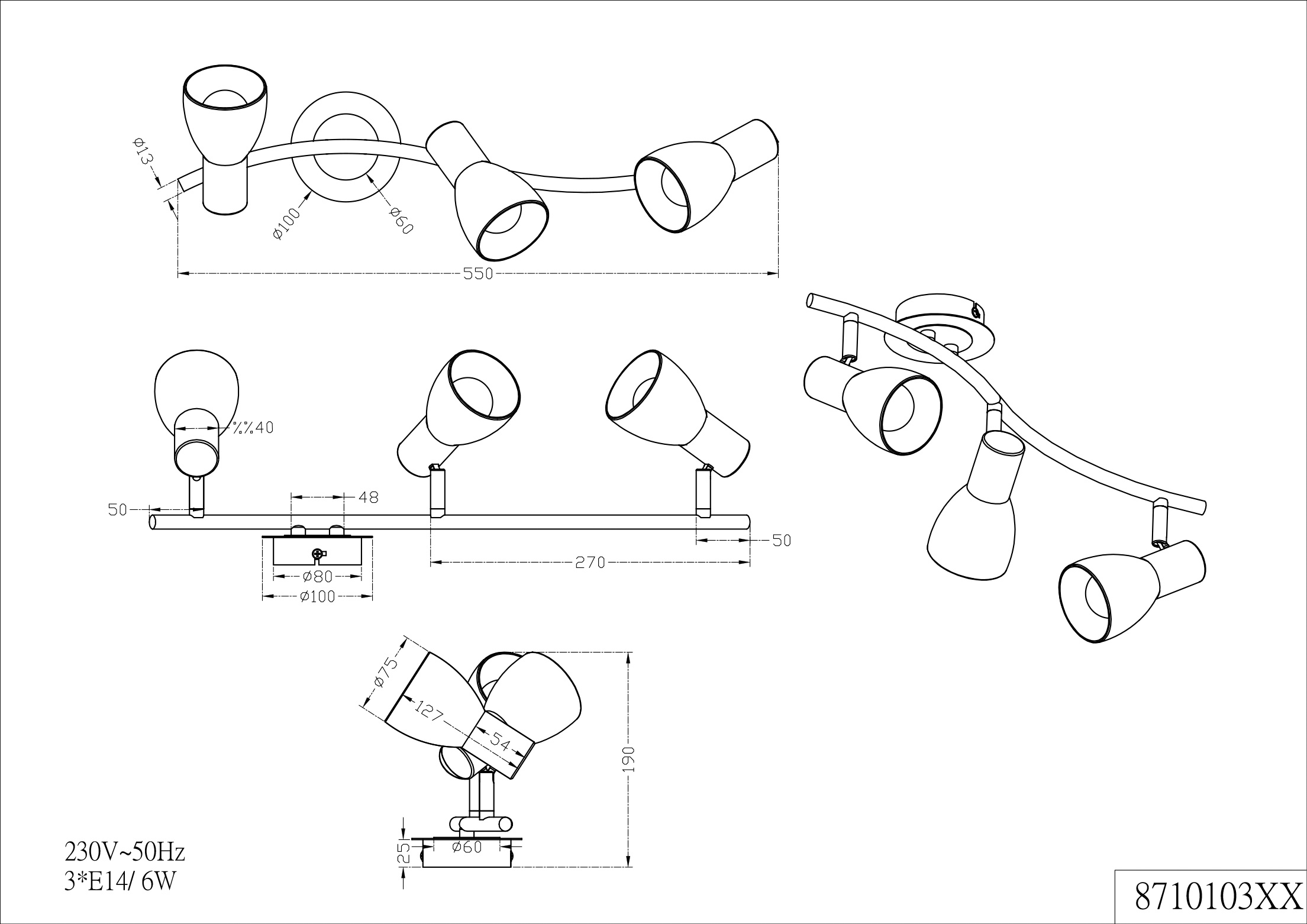LED-Balken LEVISTO