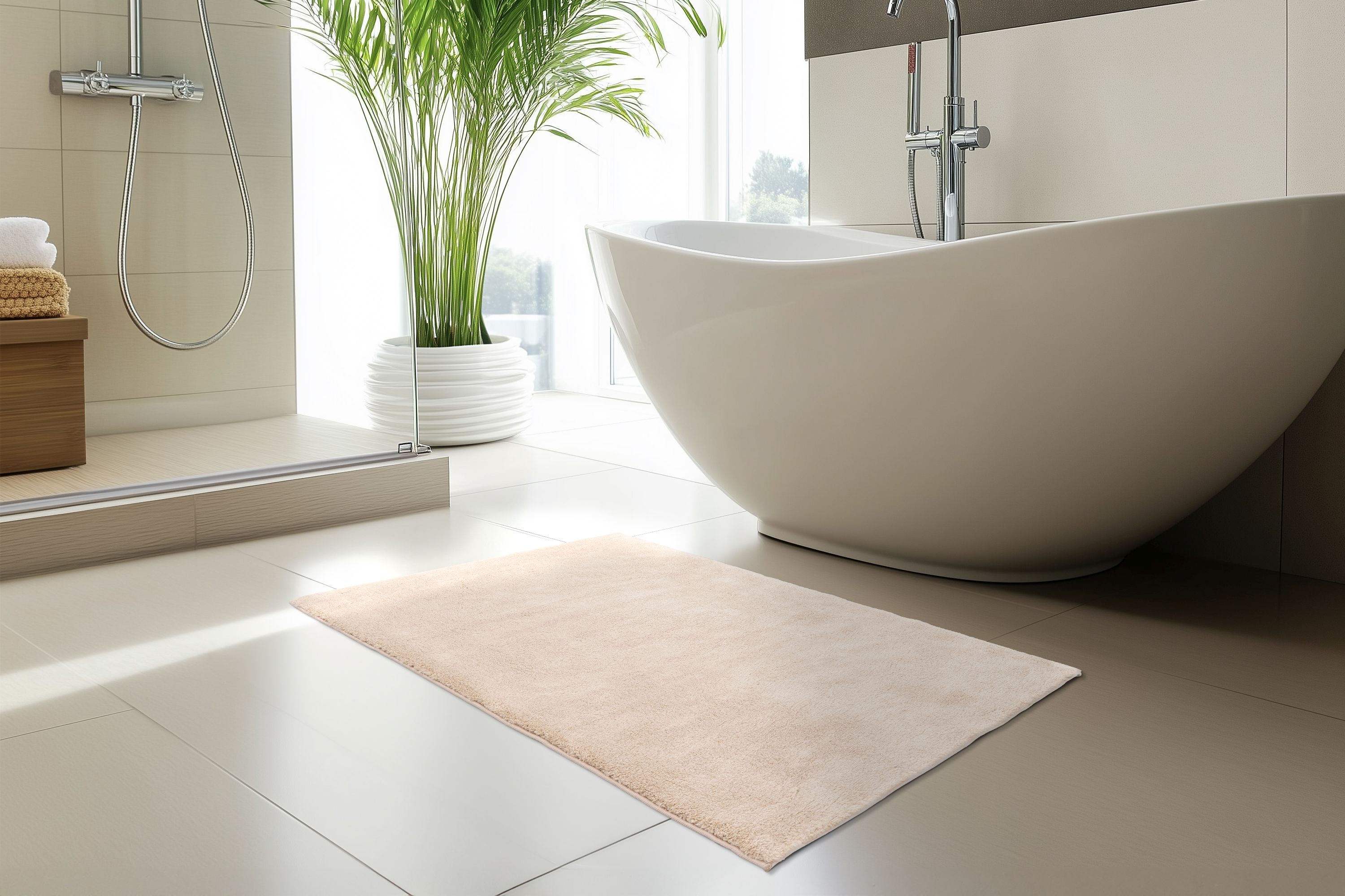 Badematte LAURA beige