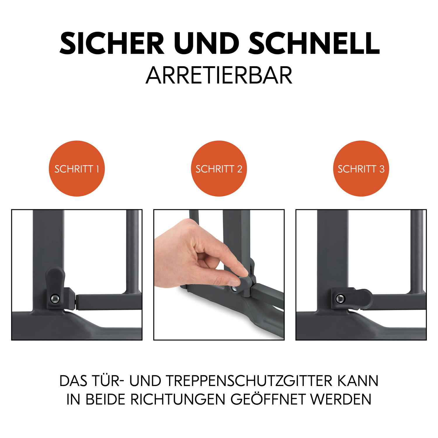 Türschutzgitter CLEAR STEP