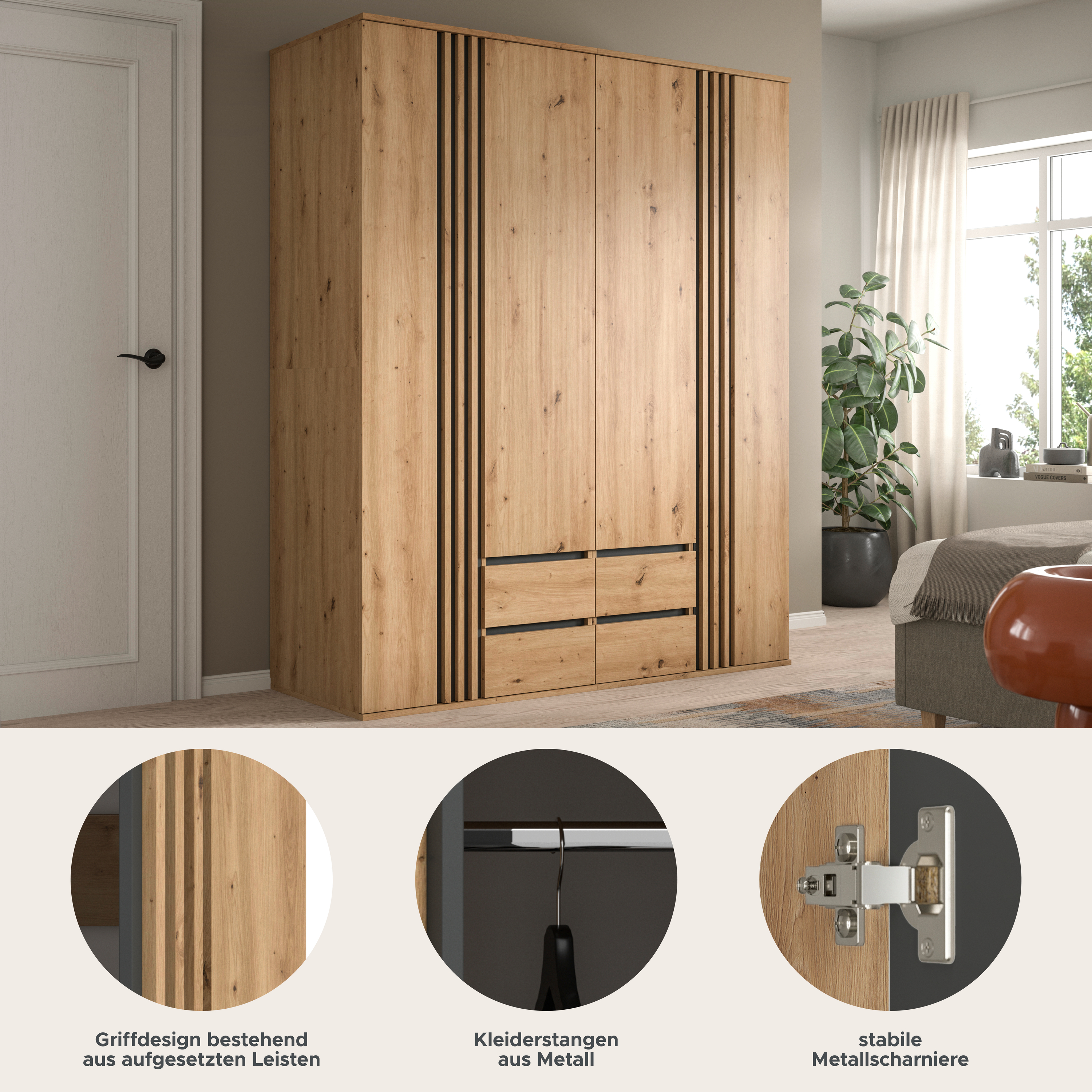 Kleiderschrank TOFTA