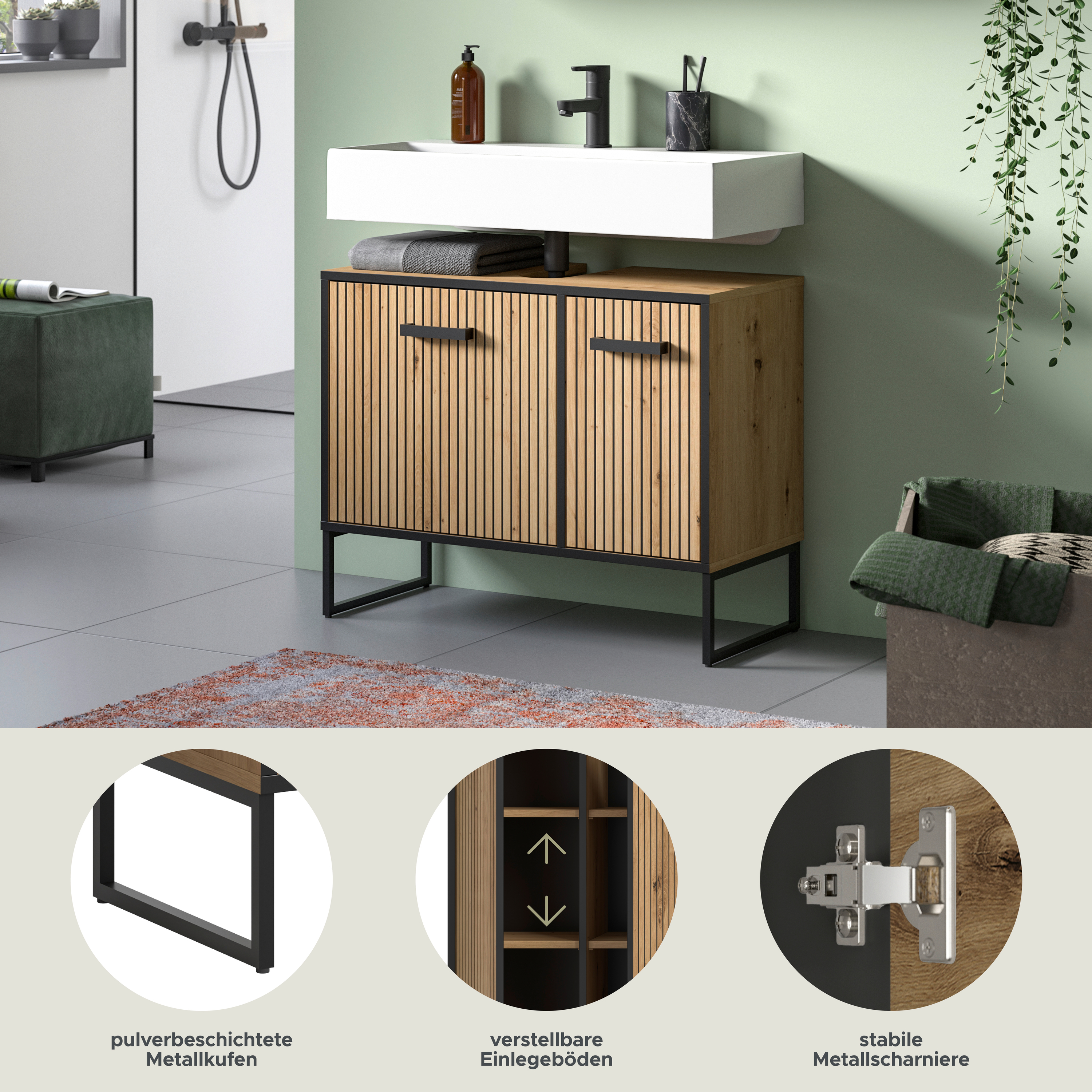 Waschbeckenunterschrank BAGNO