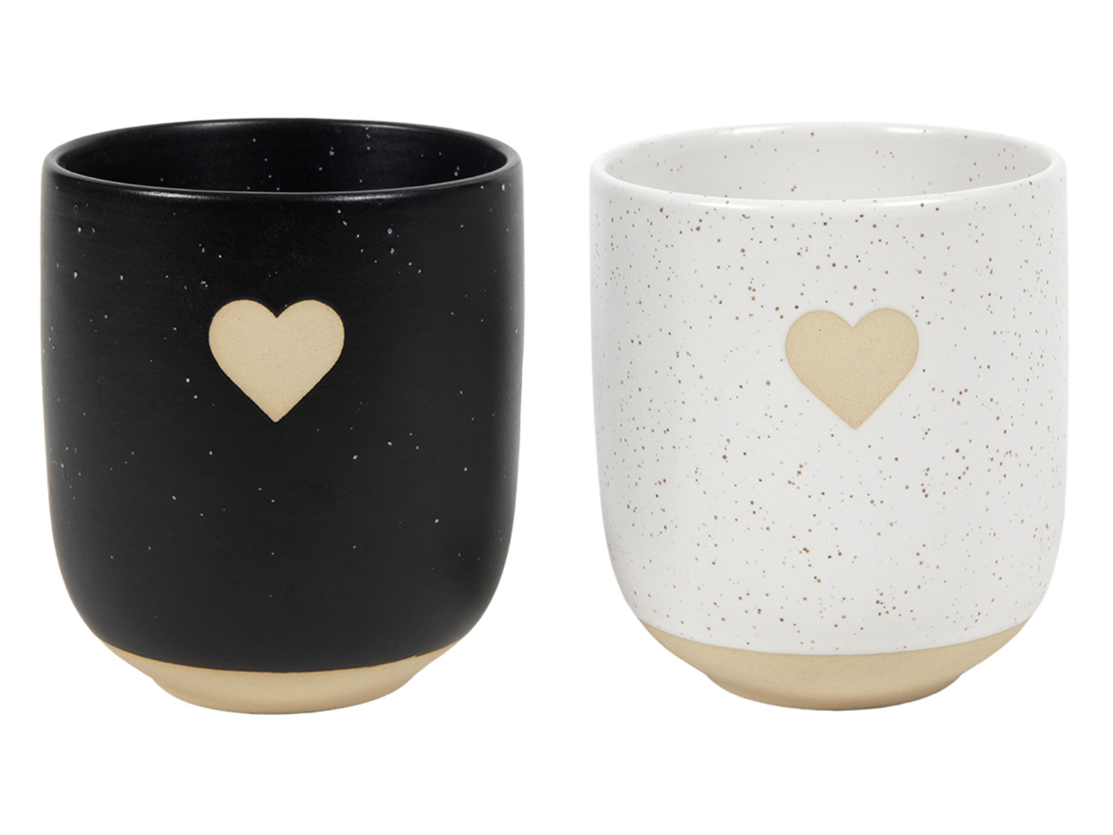Becher SPECKLES HEART