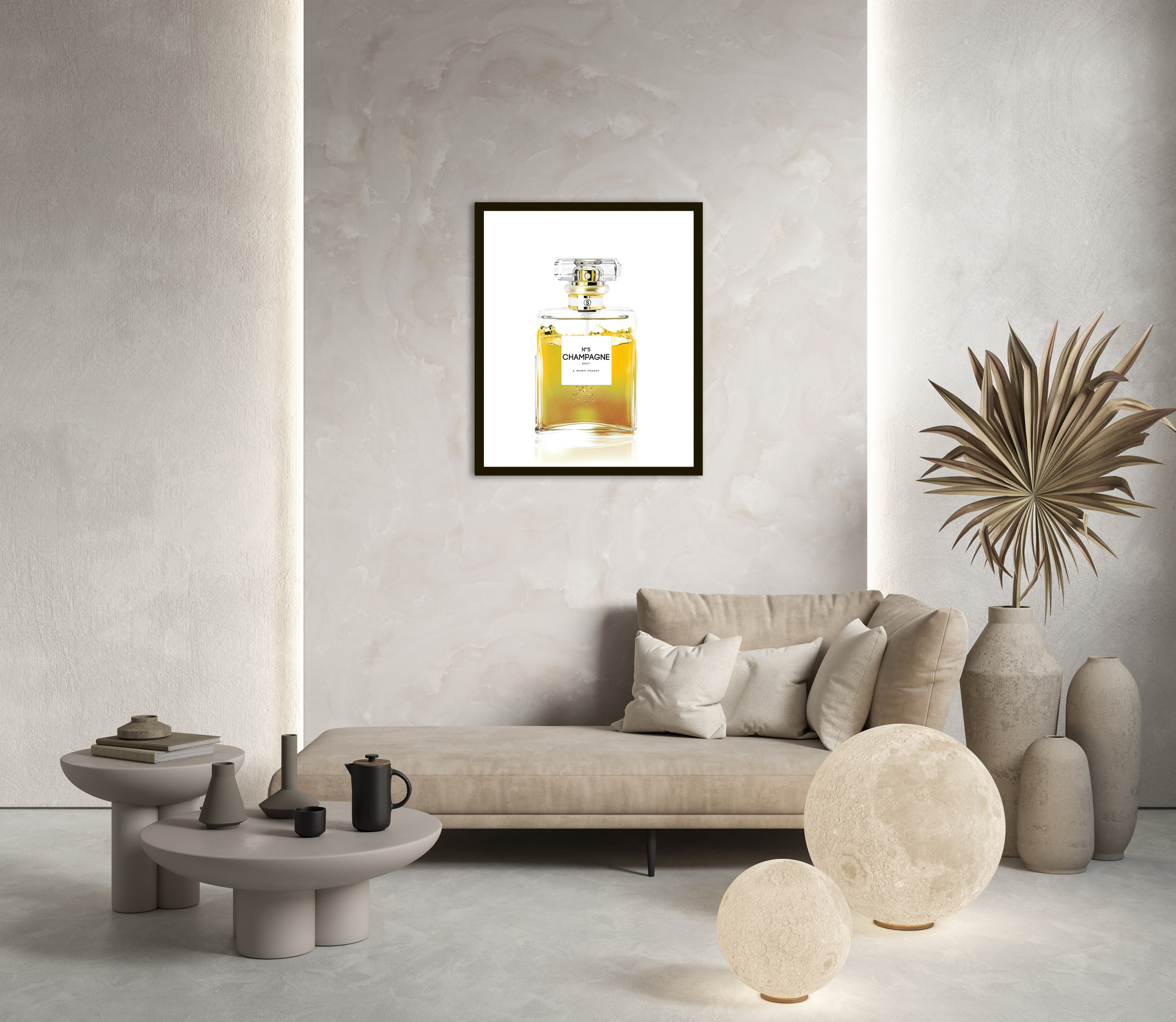 Kunstdruck Parfum Bottle