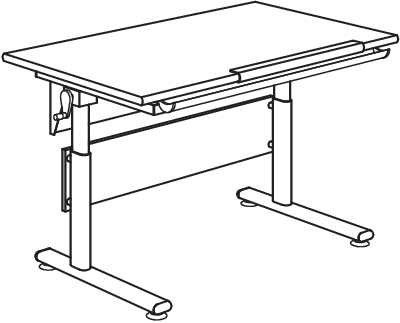 Schreibtisch PAIDI MARCO 2