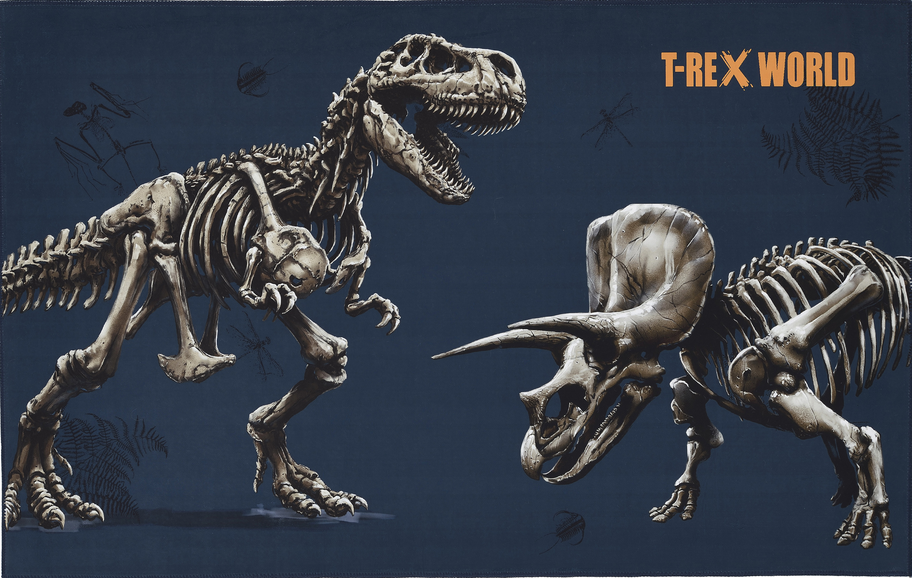 Teppich T-REX WORLD