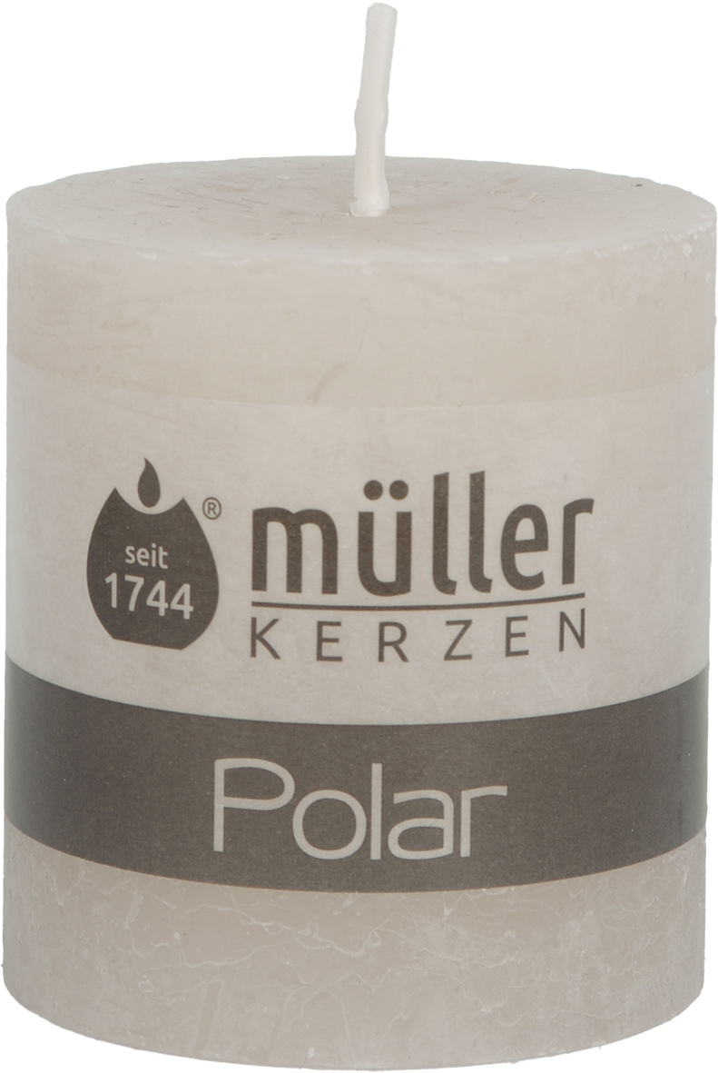 Stumpenkerze POLAR sand