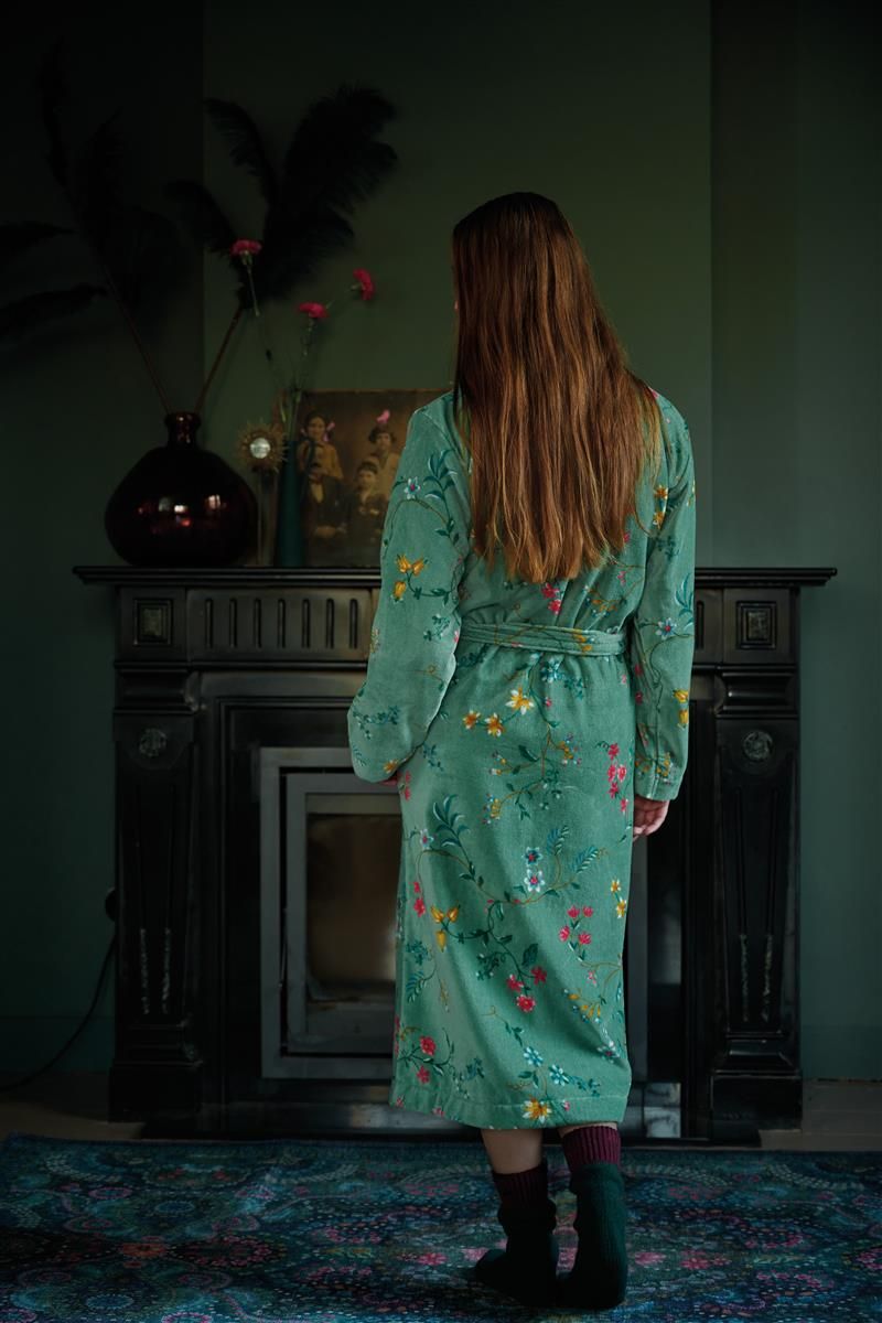 Bademantel PIP STUDIO VELOUR LES FLEURS