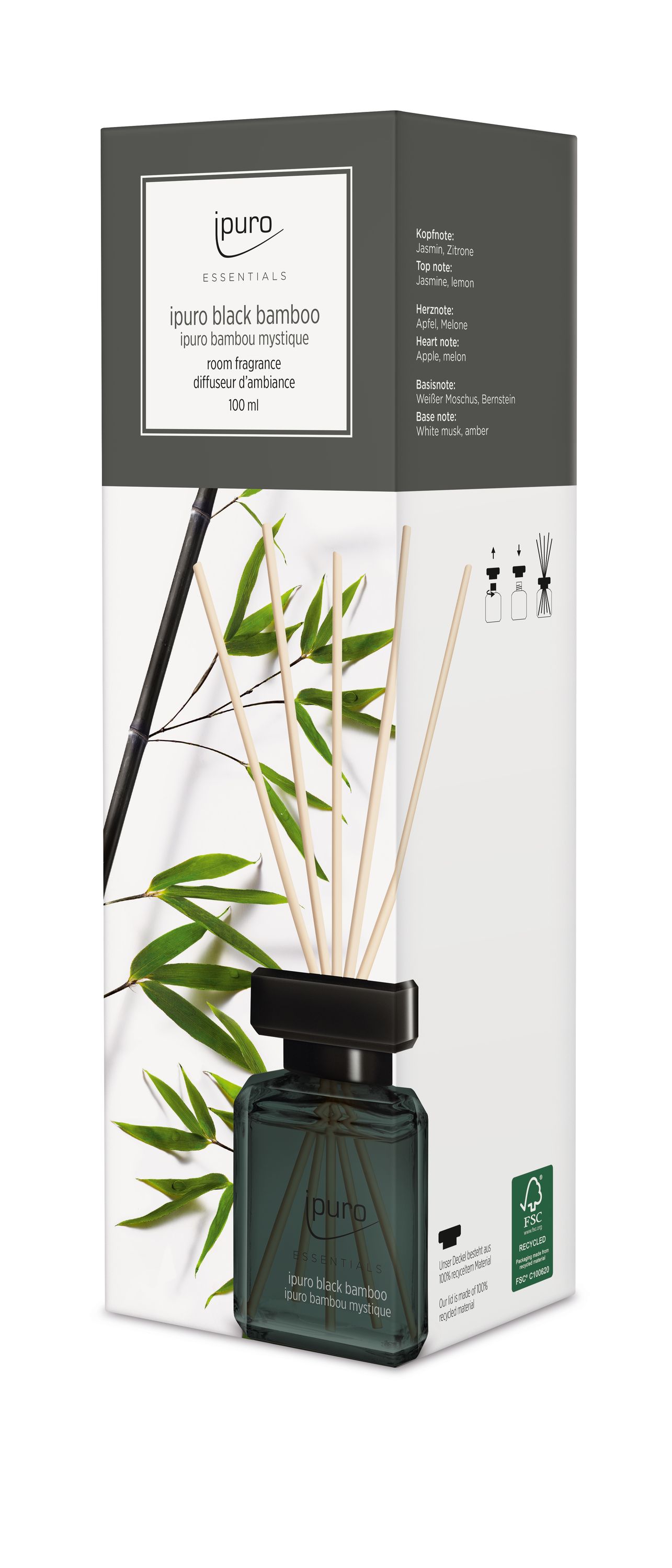 Raumduft ipuro BLACK BAMBOO