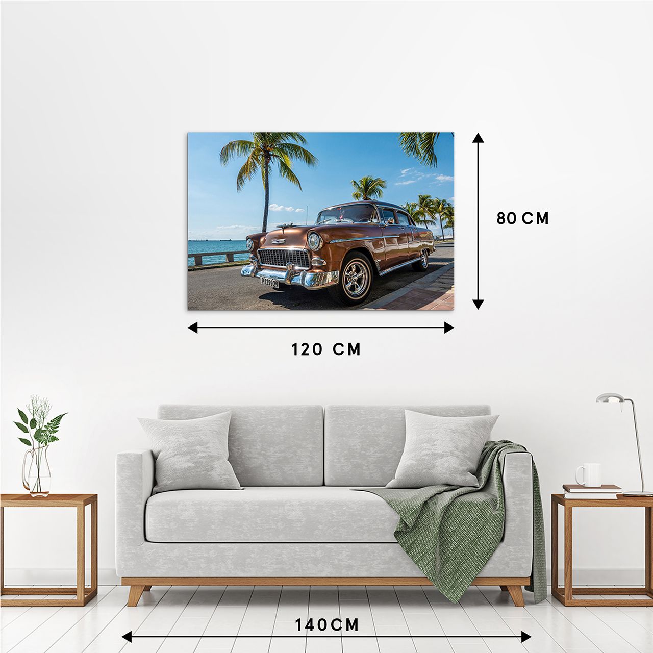 Leinwandbild OLDTIMER KUBA