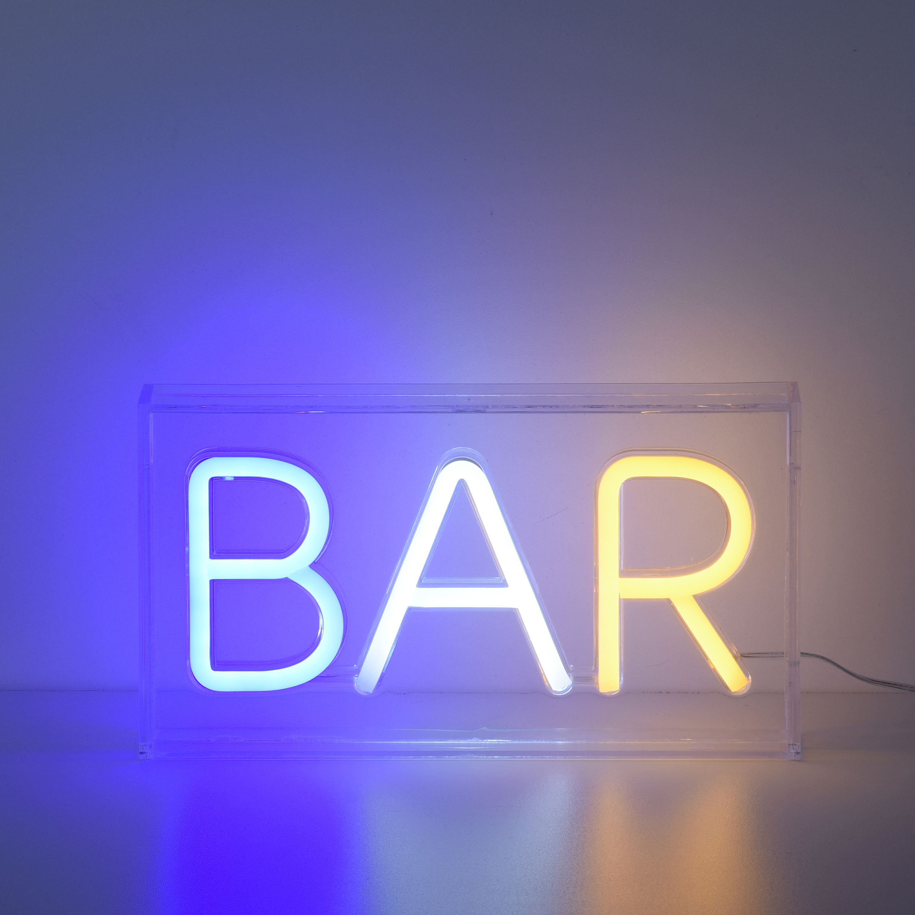 Leuchtobjekt BAR LED NEON