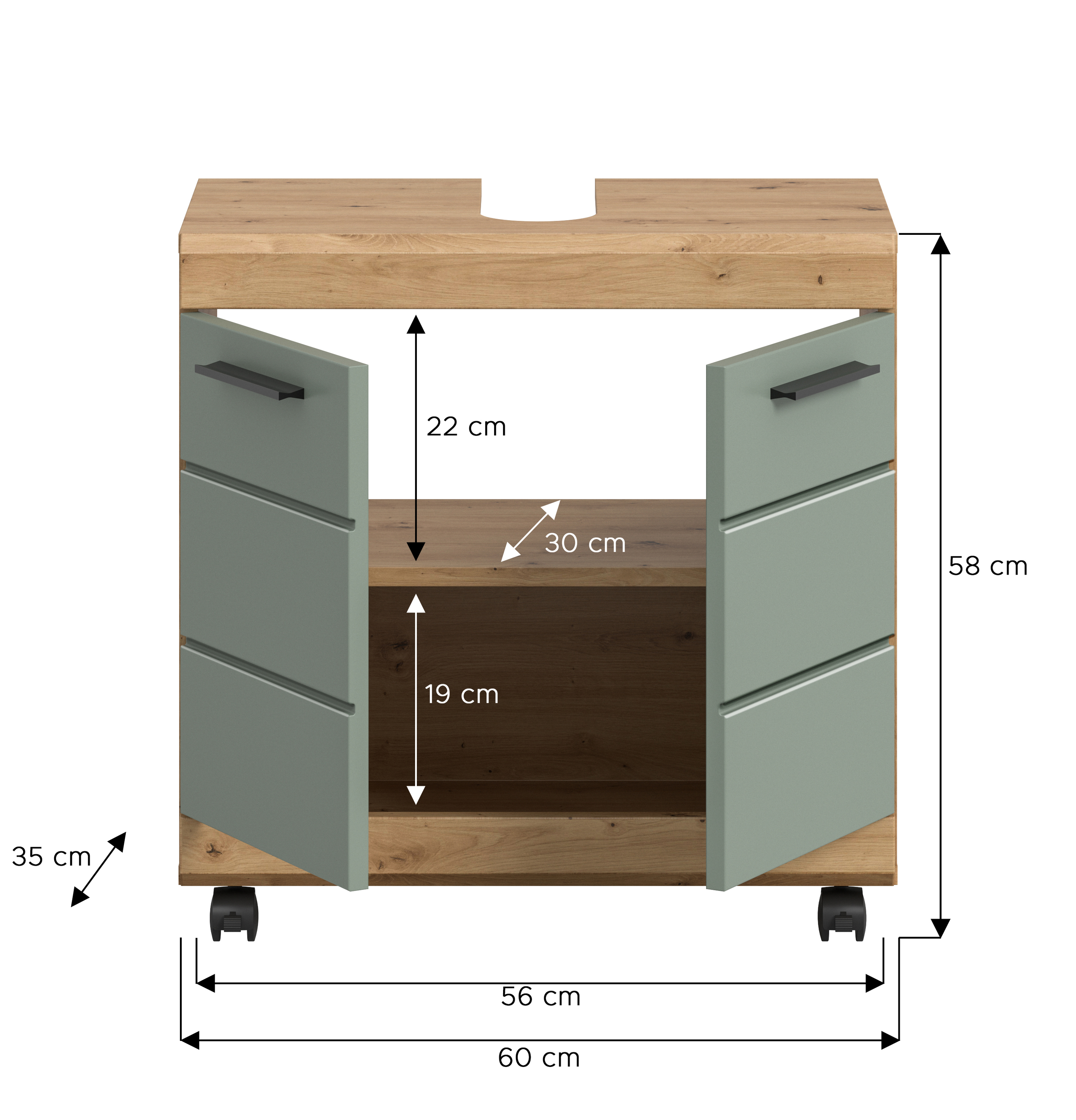 Waschbeckenunterschrank SCOUT
