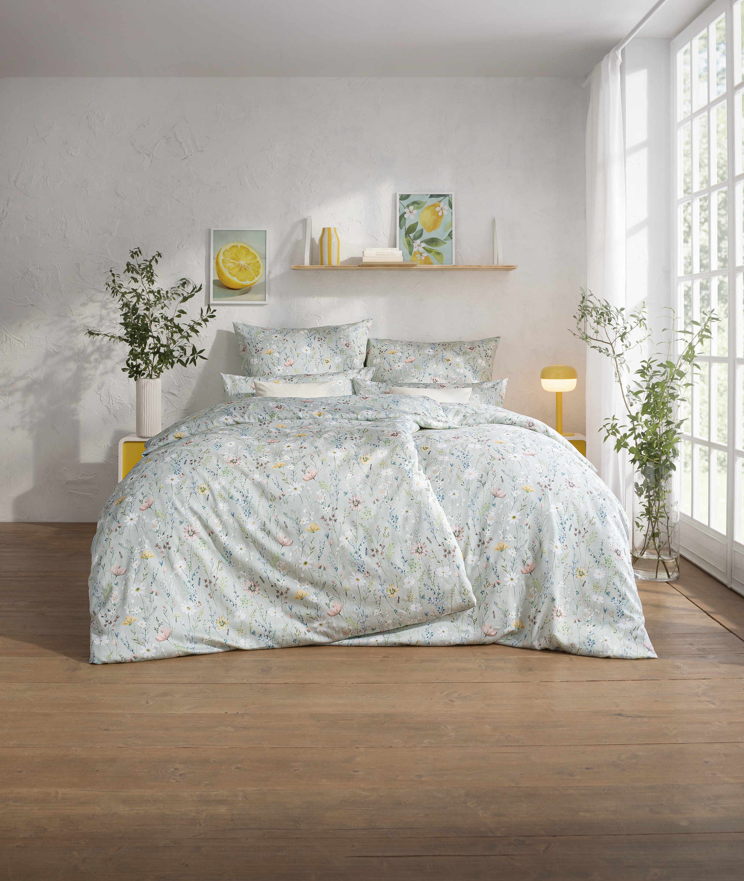 Bettwäsche CELESTE Mako-Satin