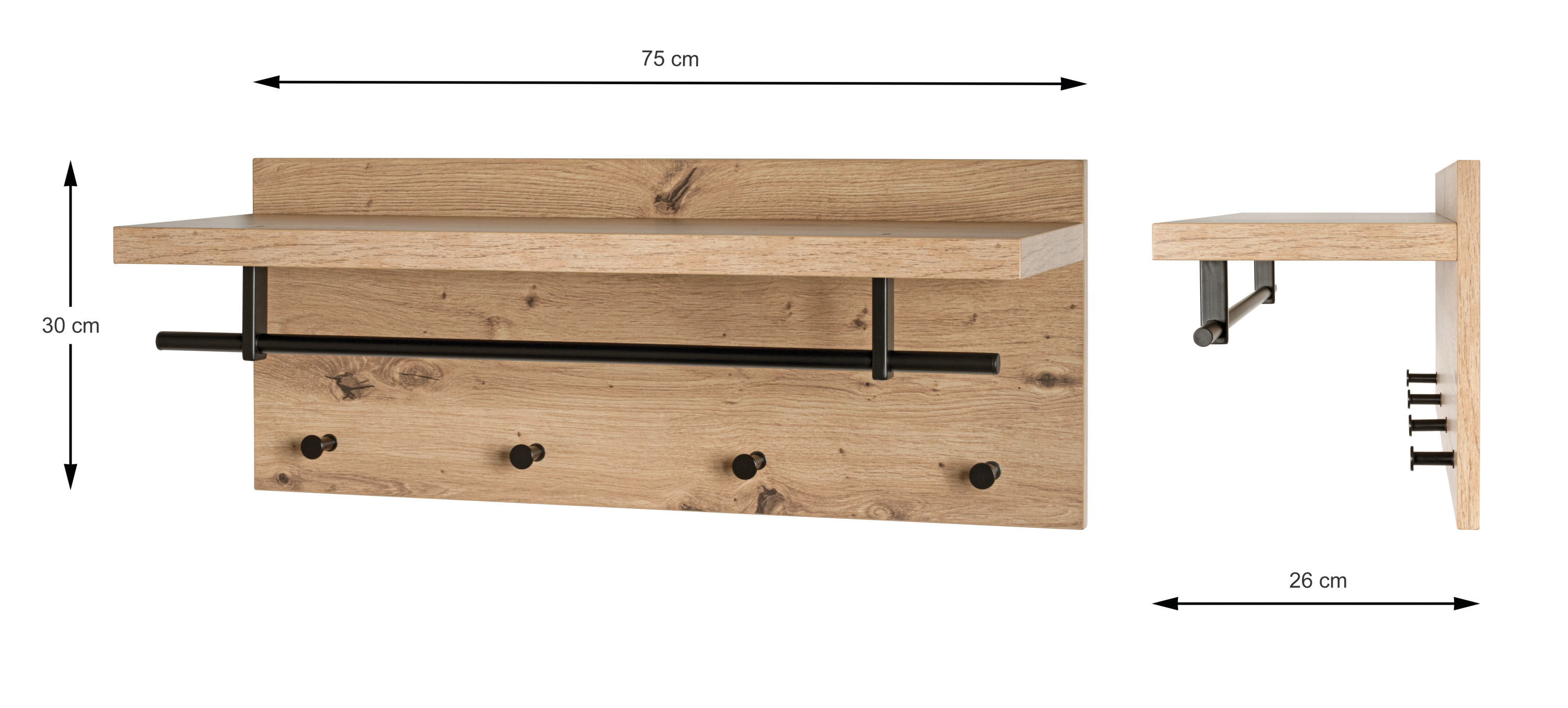 Wandgarderobe