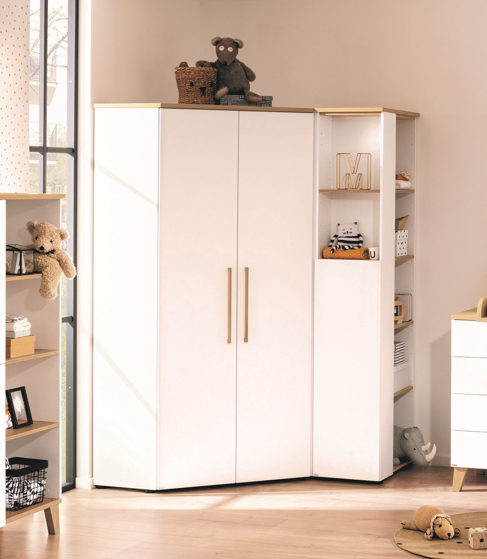 Eckkleiderschrank PAIDI OSCAR