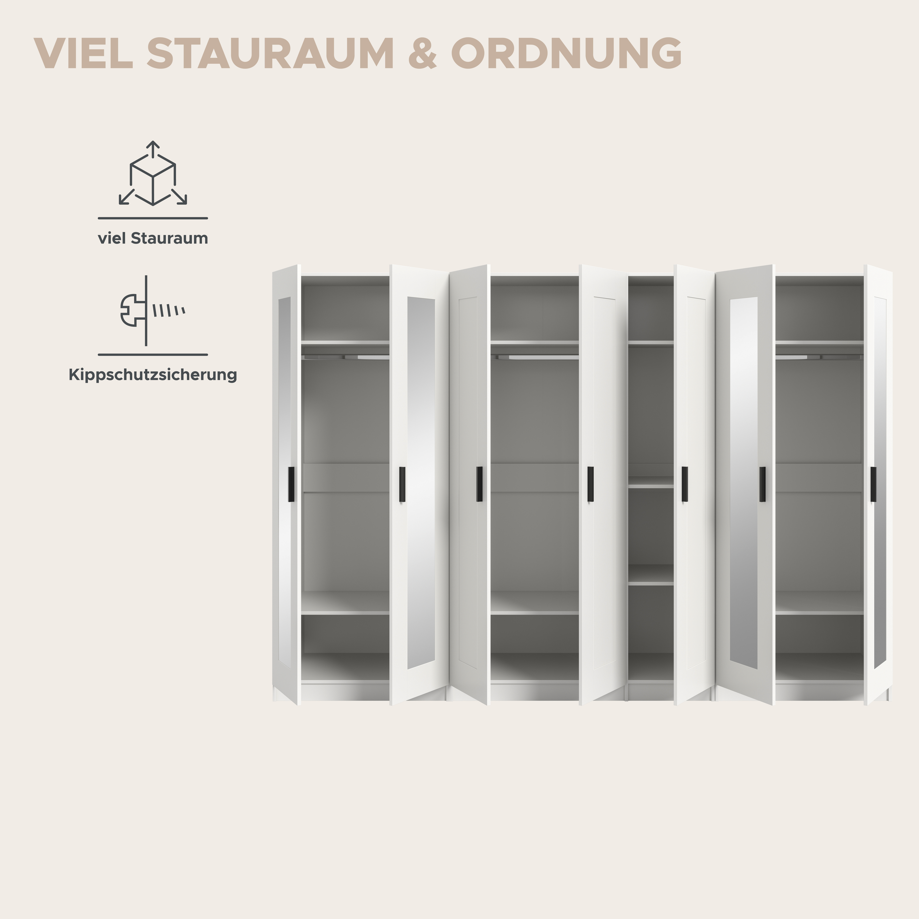 Kleiderschrank VISBY