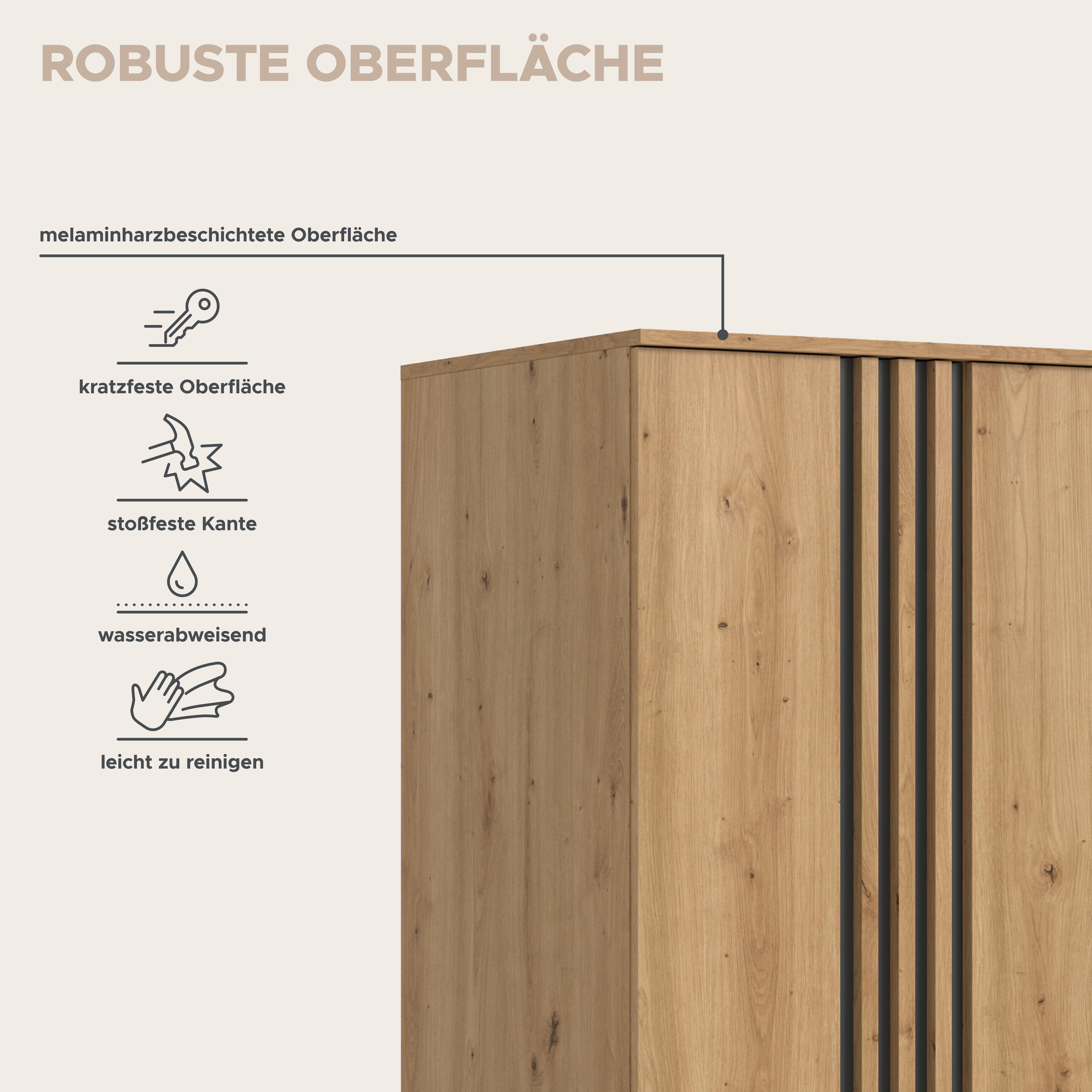 Kleiderschrank TOFTA