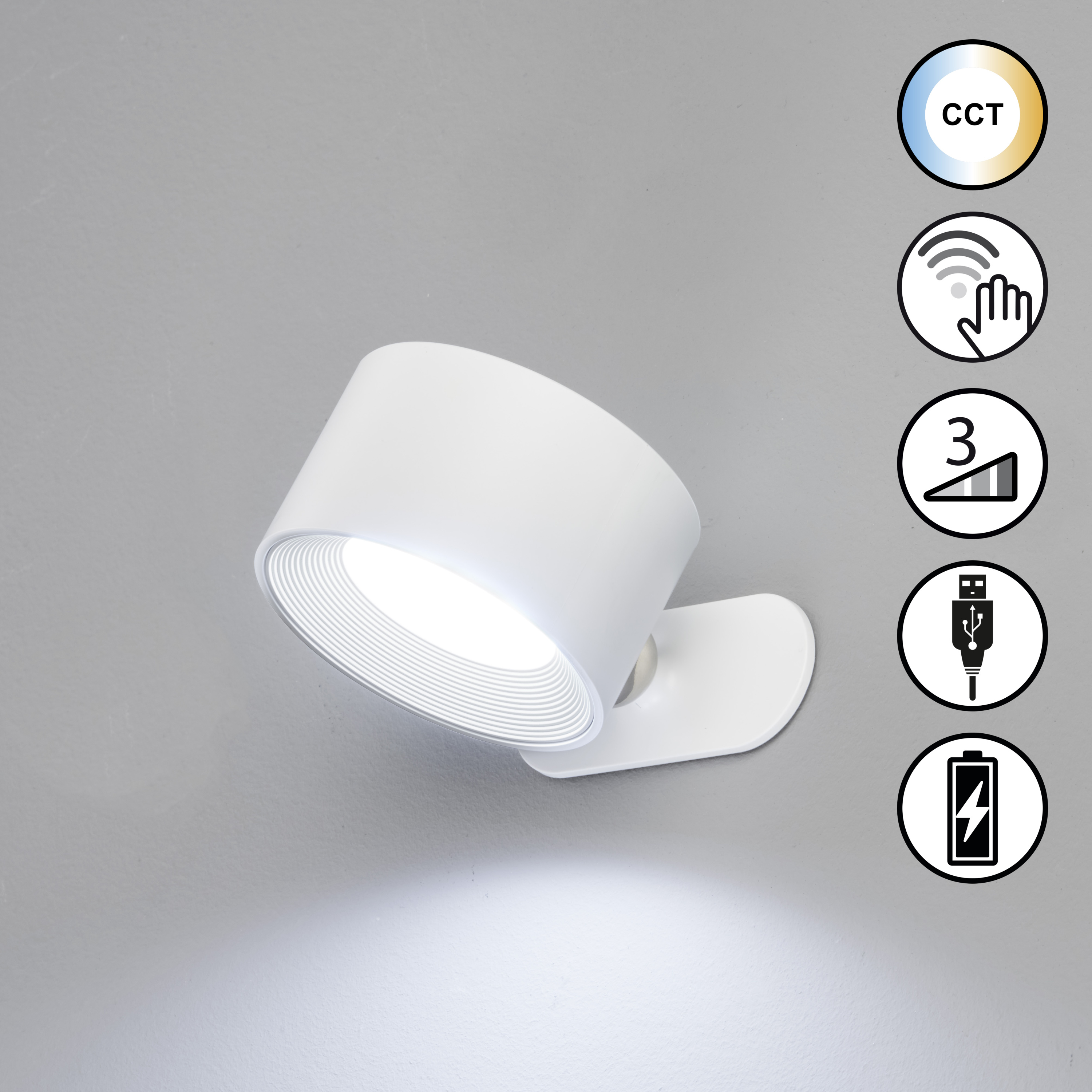 Wandleuchte  MAGNETICS